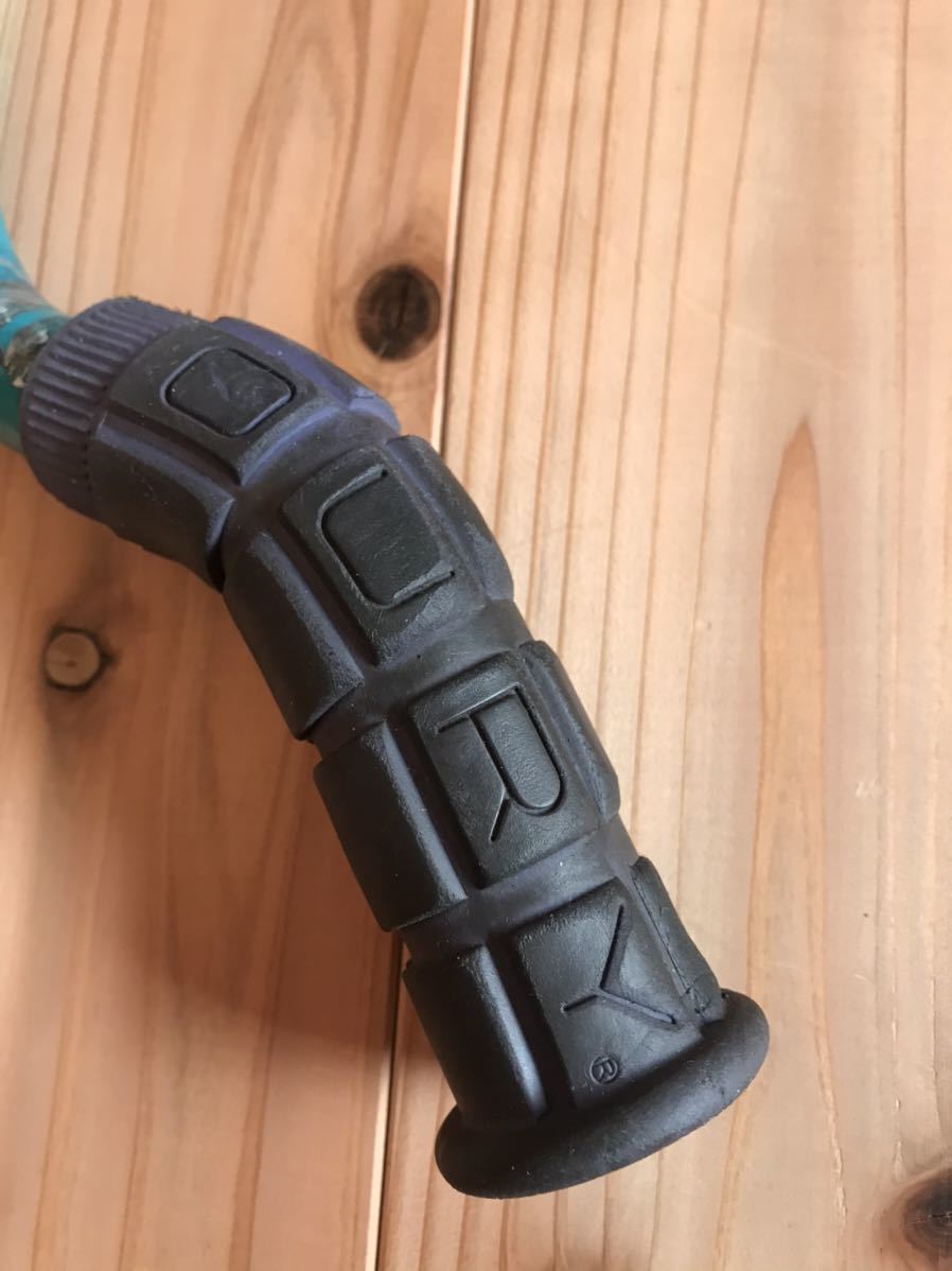 【 B-Witch ライザーバー OURY グリップ 】 ビーウィッチ ターコイズブルー ピスト バイク MTB 自転車 ハンドル_6