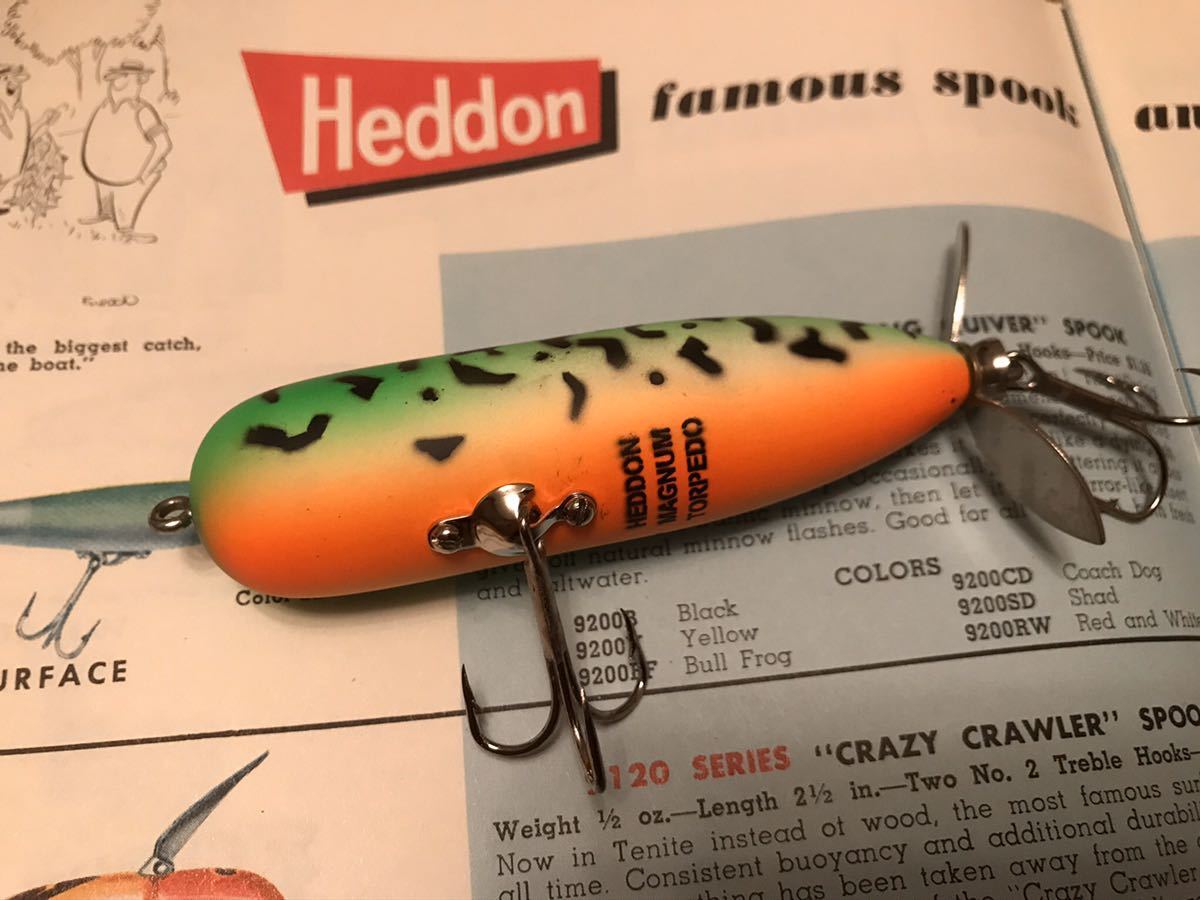 ヘドン マグナムトーピード heddon Torpedo Heddon Lure Magnum | HEDDON 京都さらとが Vintage オールドヘドンマグナム オールドヘドン マグナム NATURAL eBay