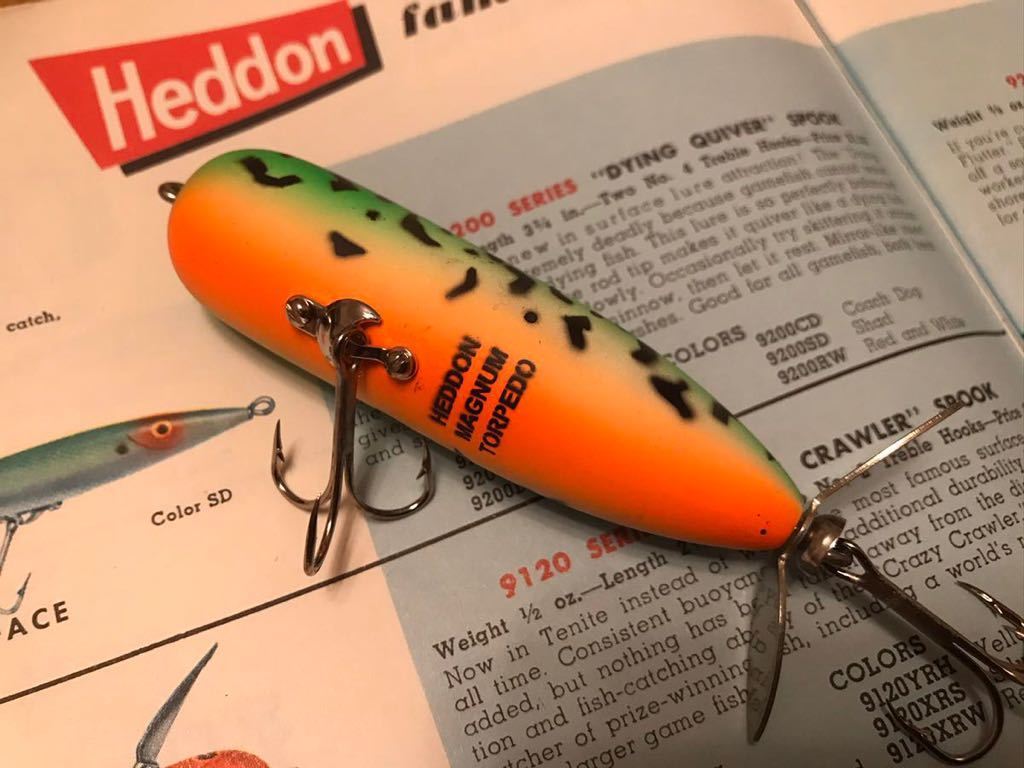 ヘドン マグナムトーピード heddon Torpedo Heddon Lure Magnum | HEDDON 京都さらとが Vintage オールドヘドンマグナム オールドヘドン マグナム NATURAL eBay
