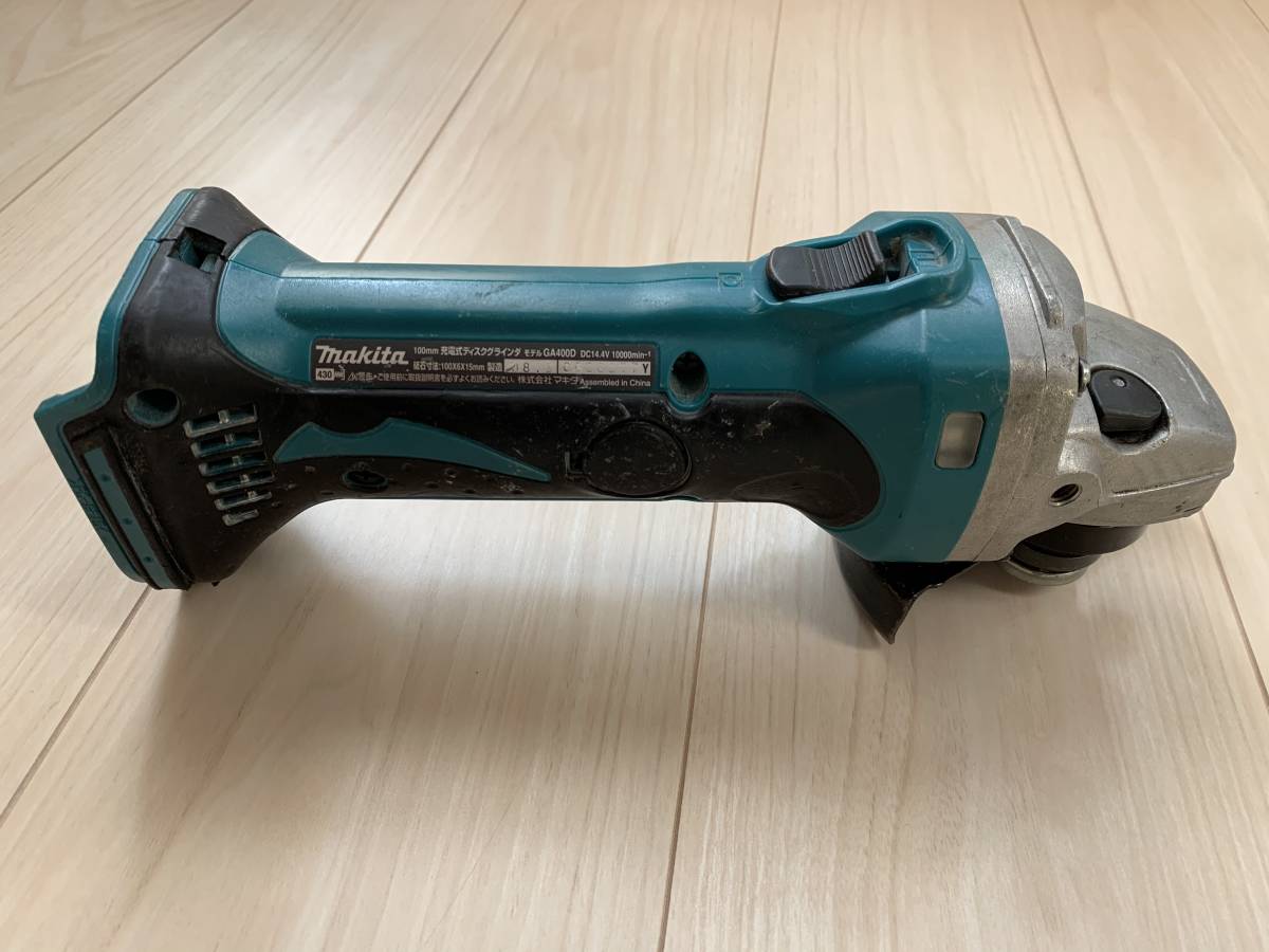 □送料無料 makita/マキタ 14.4V 100mm 充電式 ディスクグラインダ