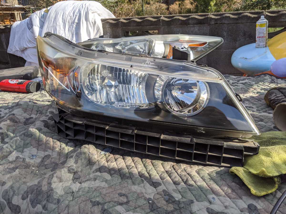 ホンダ ストリーム RN6 純正 HID ヘッドライト 運転席 ストリーム