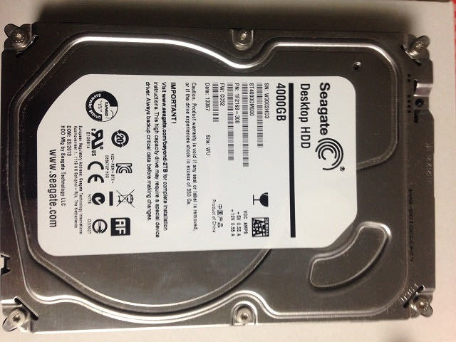 寸法　確認用 Seagate ST4000DM000 SATA 4.0TB Seagate ST4000DM000 4 TB,Internal
