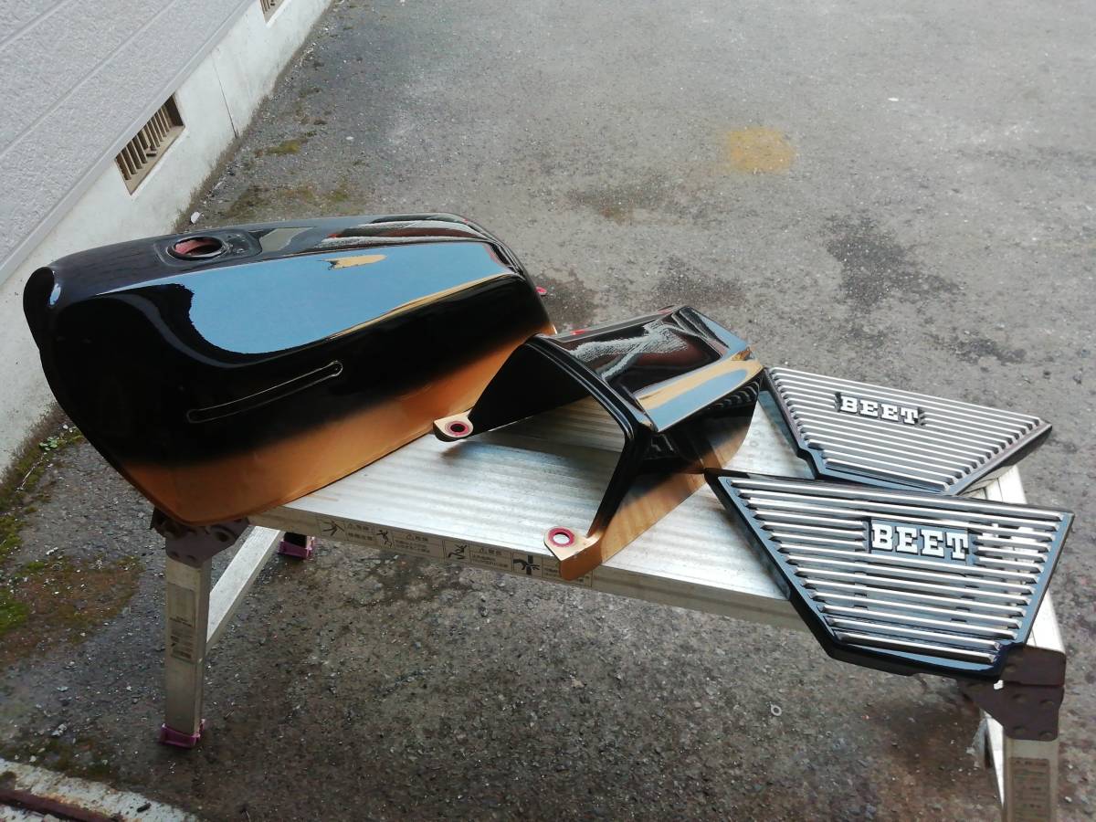 Z400FX タンク 外装セット ゴールドスペシャル バリオス 1型 2型