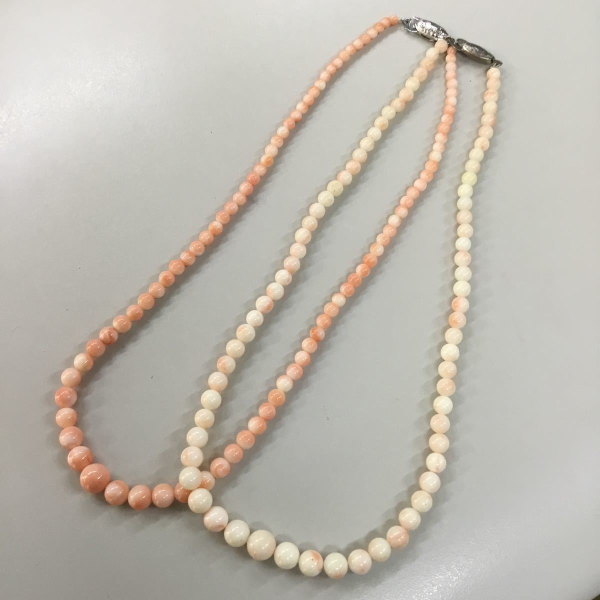 ☆中古 シルバートップ 南洋真珠？ パールネックレス 33珠 53.1g 