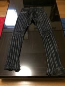 KMRii ストライプパンツ【LGB ifsixwasnine HYDE 長渕剛】(Sｻｲｽﾞ以下 