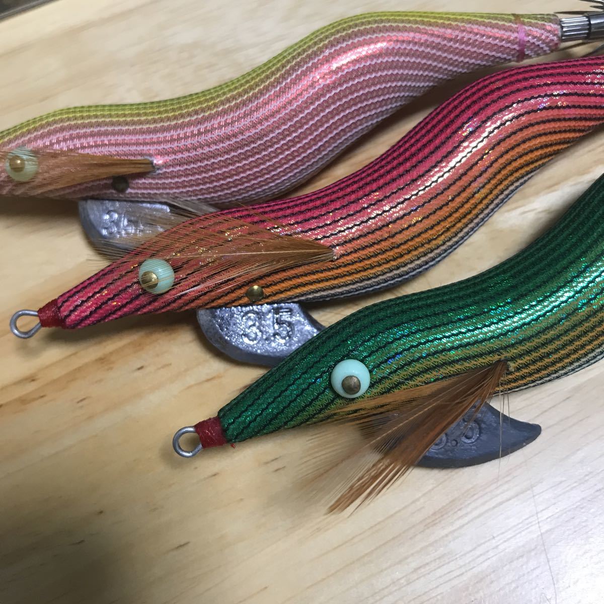 餌木猿 ハヤシ 4本セット HAYASHI 3.5号 エギ エギザル て*ま様 エギ猿 林釣漁具製作所 4色セット - NINJA 5号 0 ストア
