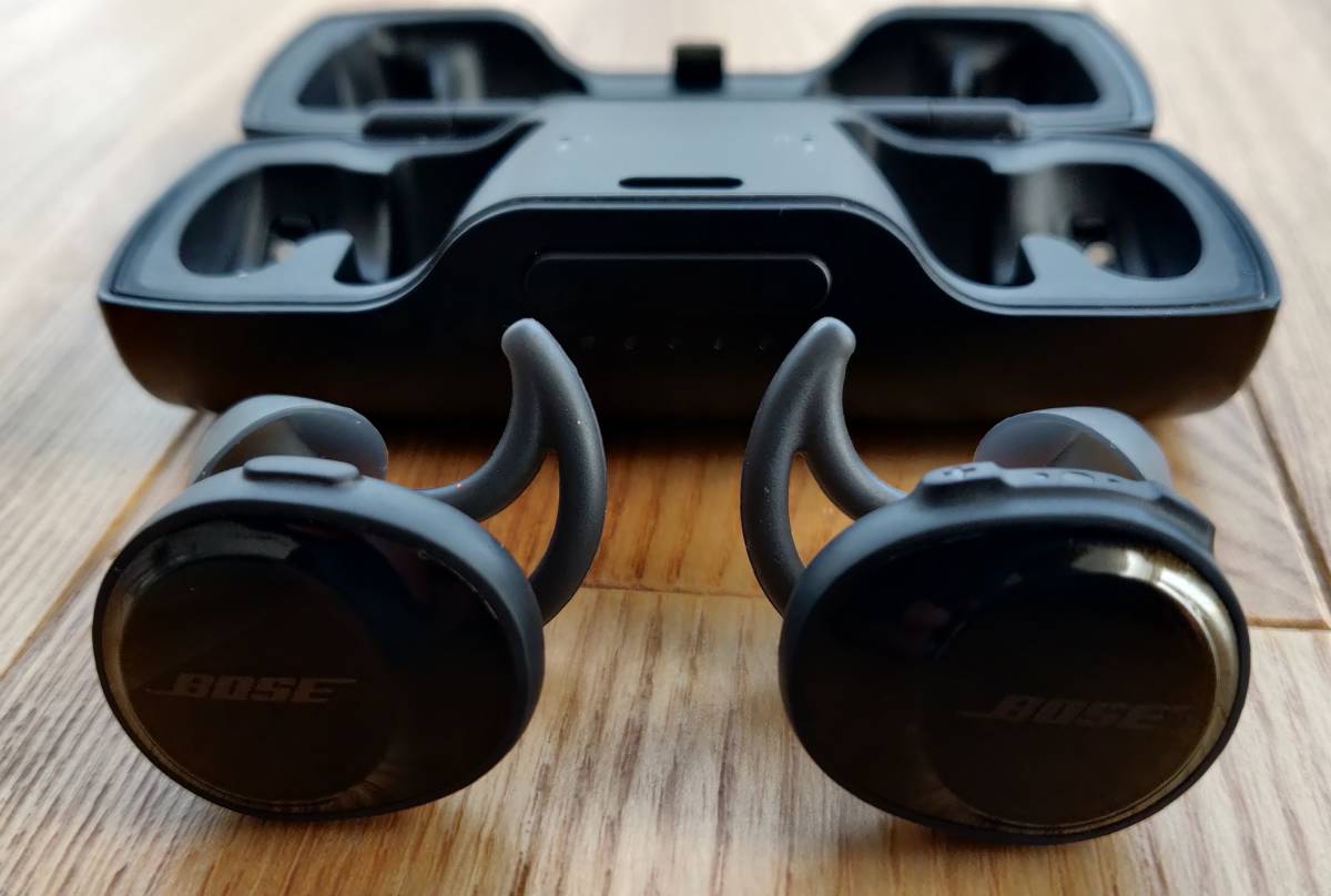 大人気，得価 BOSE SoundSport Free wireless headphones Black(BOSE)｜売買されたオークション情報、yahooの商品情報をアーカイブ公開 - オークファン BOSE
