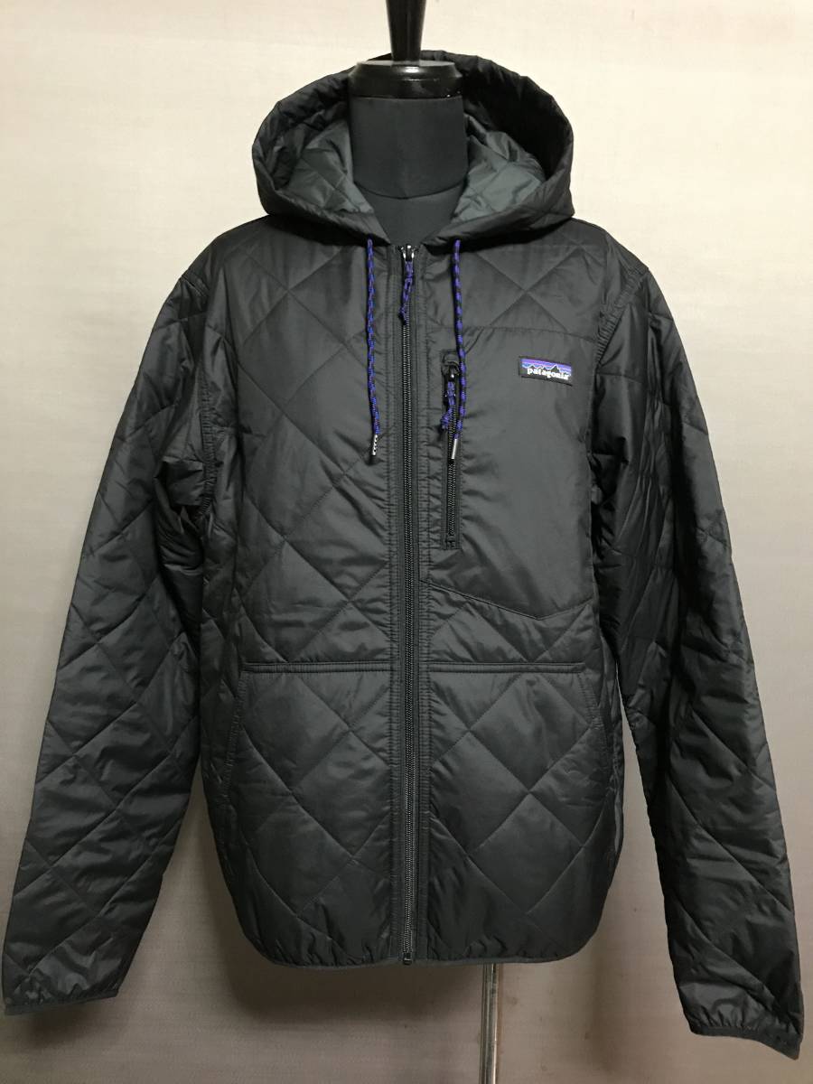 【新品，人気】 PA18 Patagonia Diamond Quilted Bomber Hoody S BLK パタゴニア ダイアモンド キルト ボマー フーディ ブラック 27610(Sサイズ)｜売買されたオークション情報、yahooの商品情報をアーカイブ公開 - オークファ 男性用