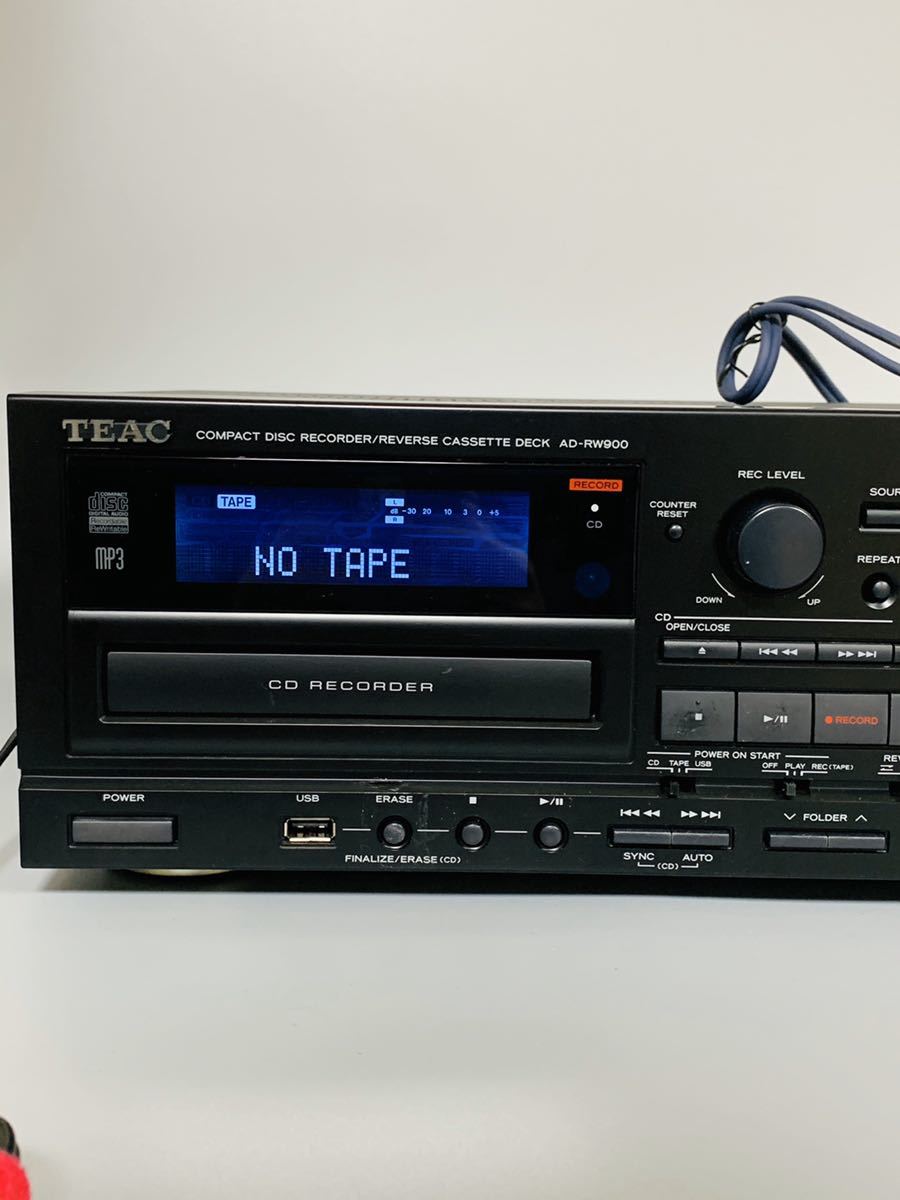 TEAC AD-RW900 ティアック CDレコーダー CDプレーヤー AD-RW900-B