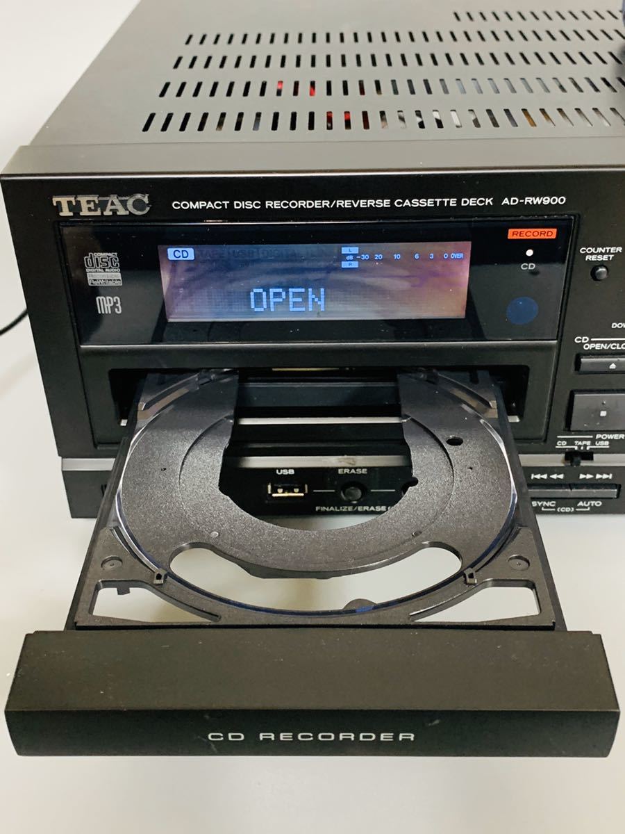 TEAC AD-RW900 ティアック CDレコーダー CDプレーヤー AD-RW900-B