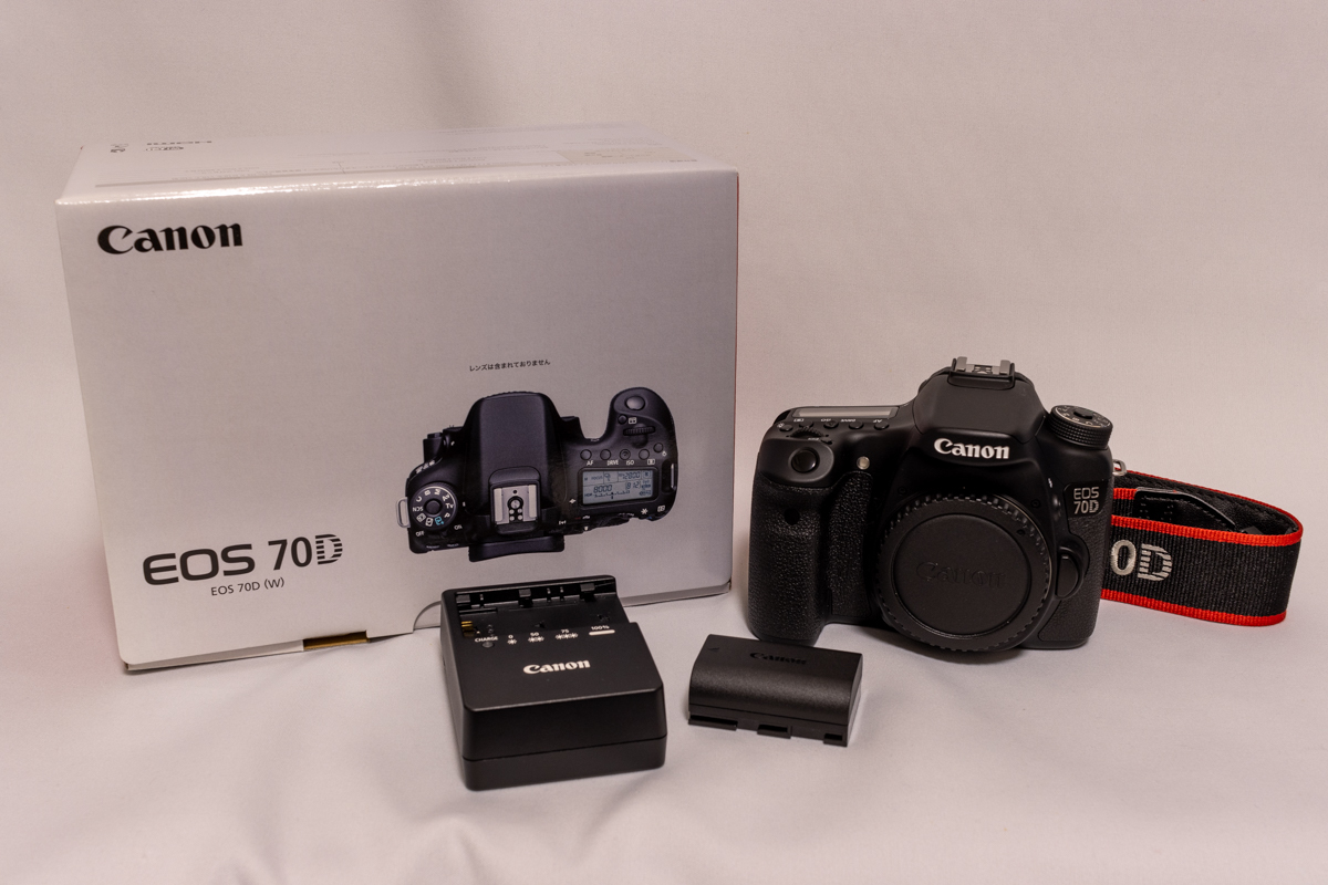 中古品 キヤノン EOS 70D ボディ 元箱付 EOS 70D ボディ 中古：B(並品)