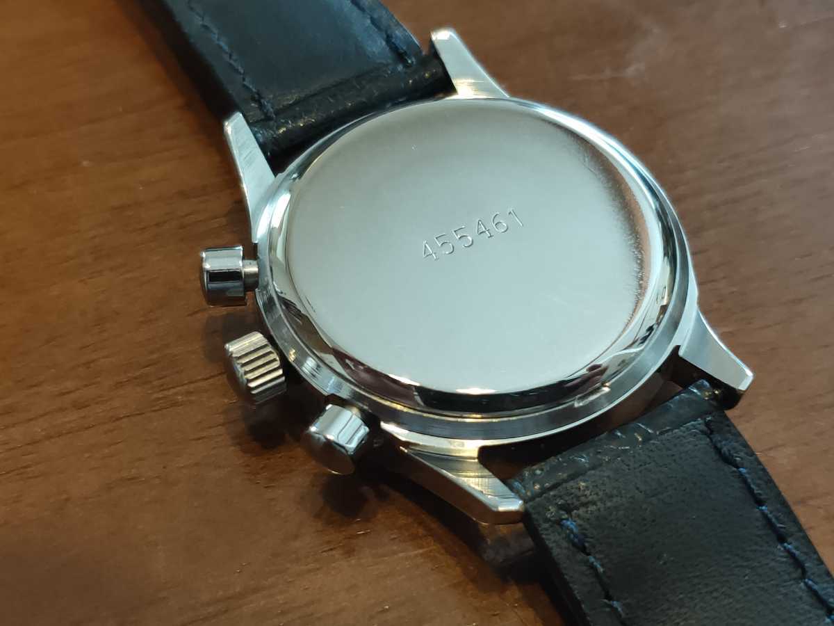 希少 機械式 手巻き クロノグラフ POLJOT 3133 デッドストック 1円