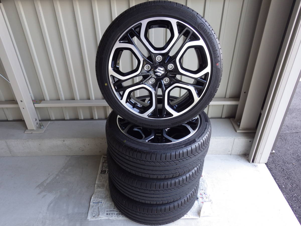 SUZUKI スイフトスポーツ ZC33S 純正アルミ コンチネンタルタイヤ 195