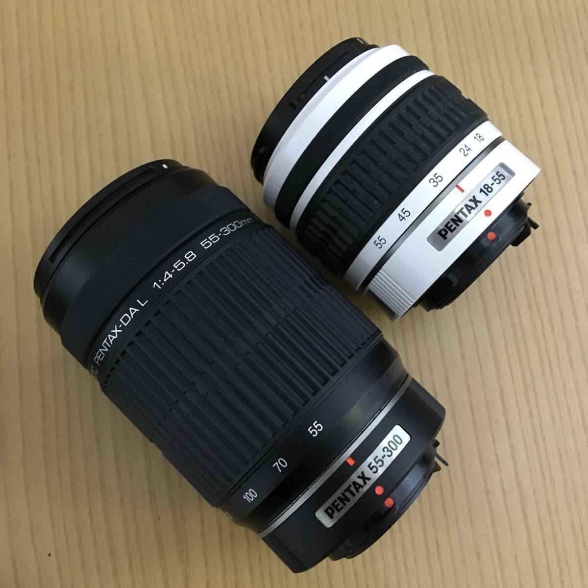 カメラ ☆ダブルズーム☆ ペンタックス K-7 18-55 55-300