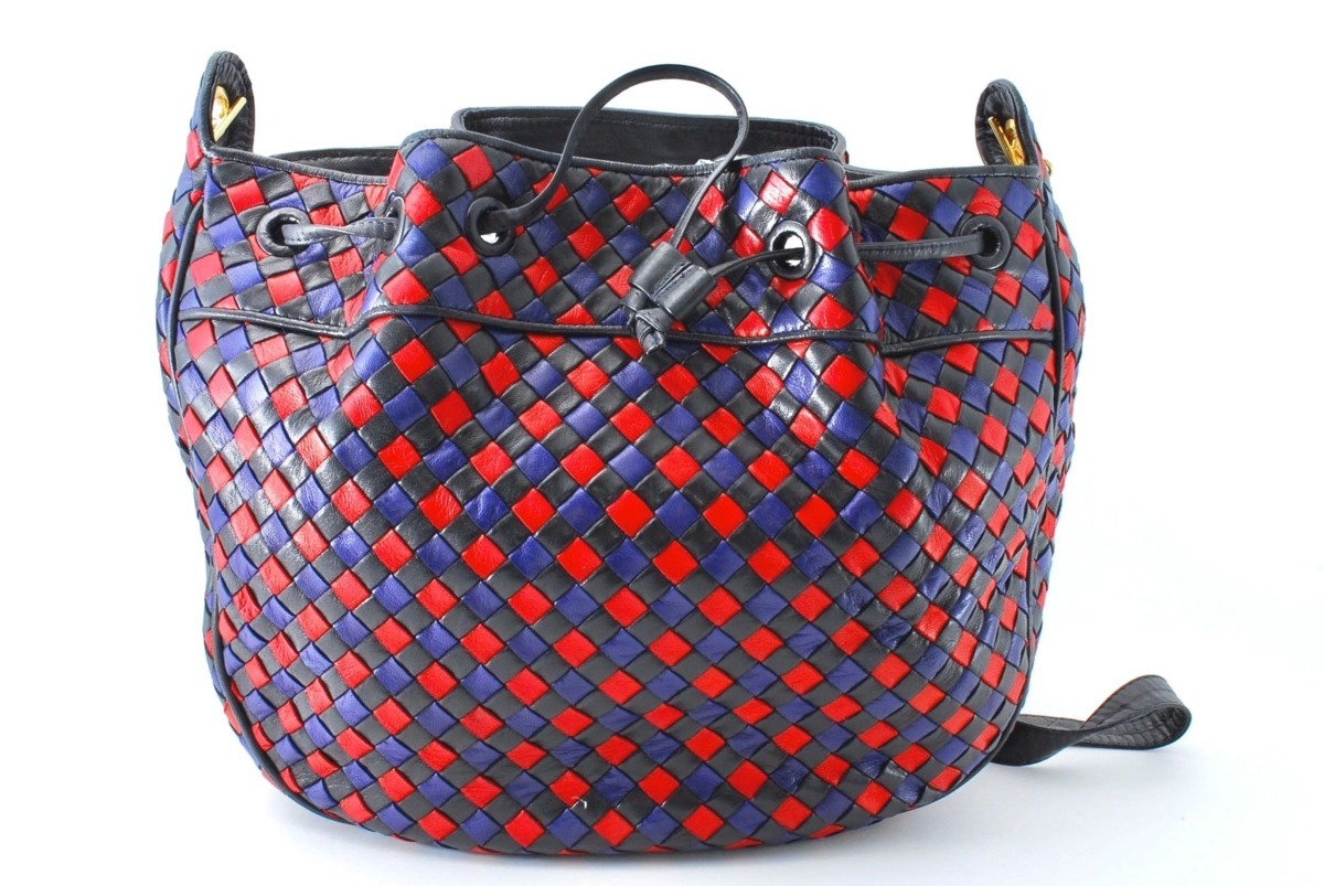 イントレチャート ボッテガヴェネタ BOTTEGA VENETA 巾着 ショルダー 