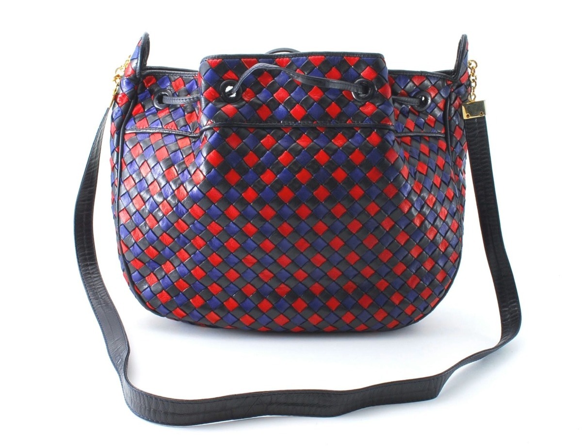 イントレチャート ボッテガヴェネタ BOTTEGA VENETA 巾着 ショルダー 