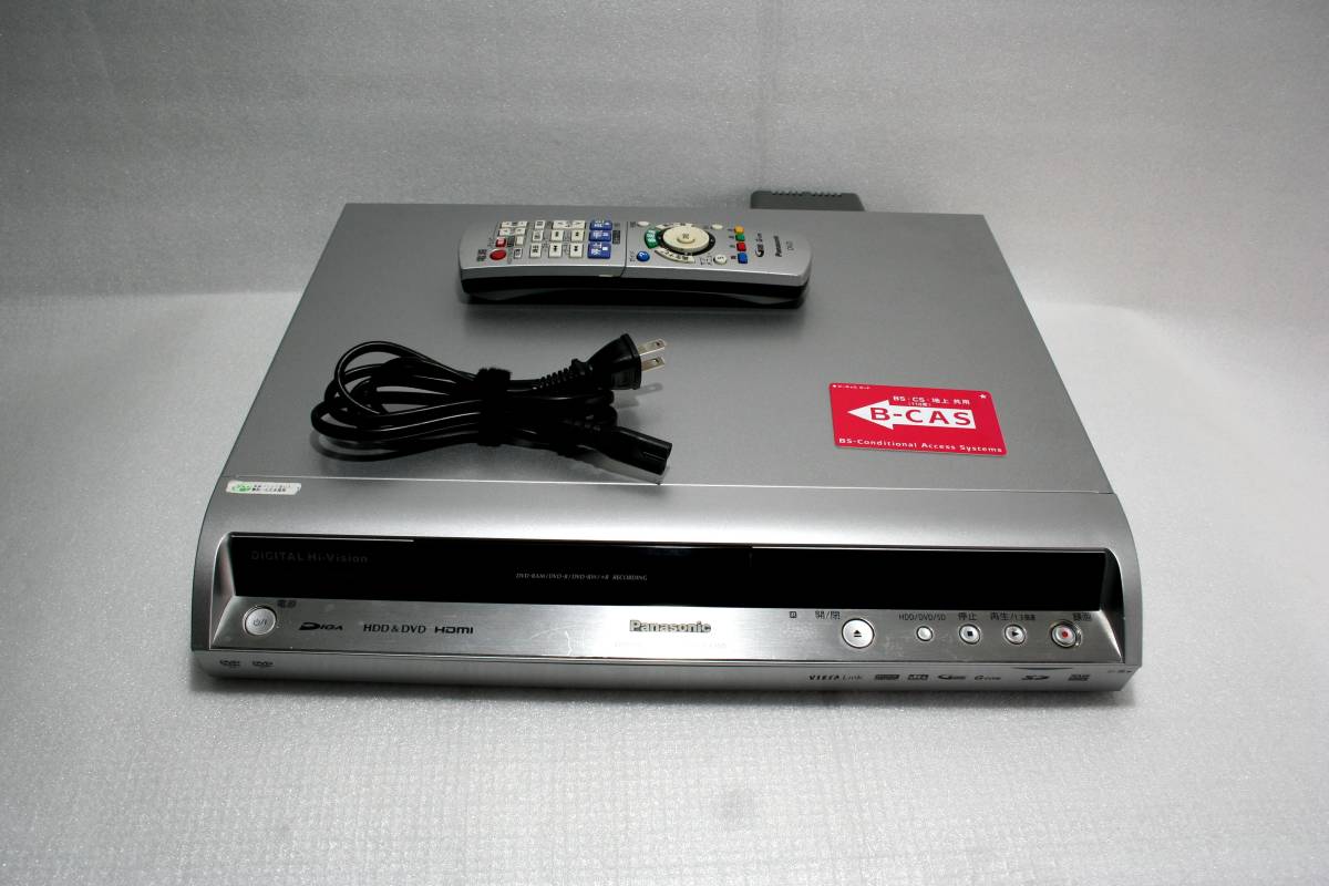 パナソニック DIGA Panasonicパナソニック HDD内蔵VHS一体型DVD