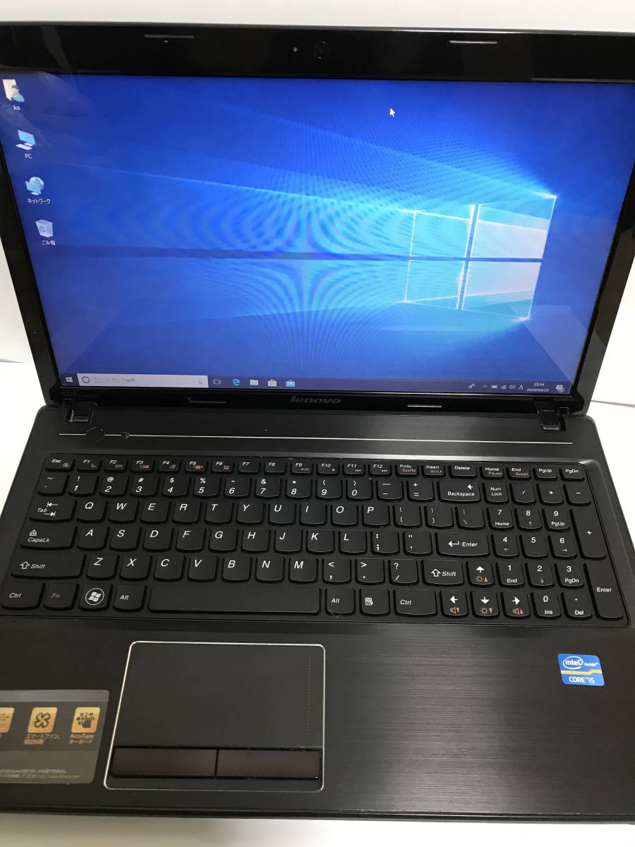 美品Lenovo G580 Corei5 3210M 2.5GHz 4g500gb 無線 DVDマルチ HDMI 