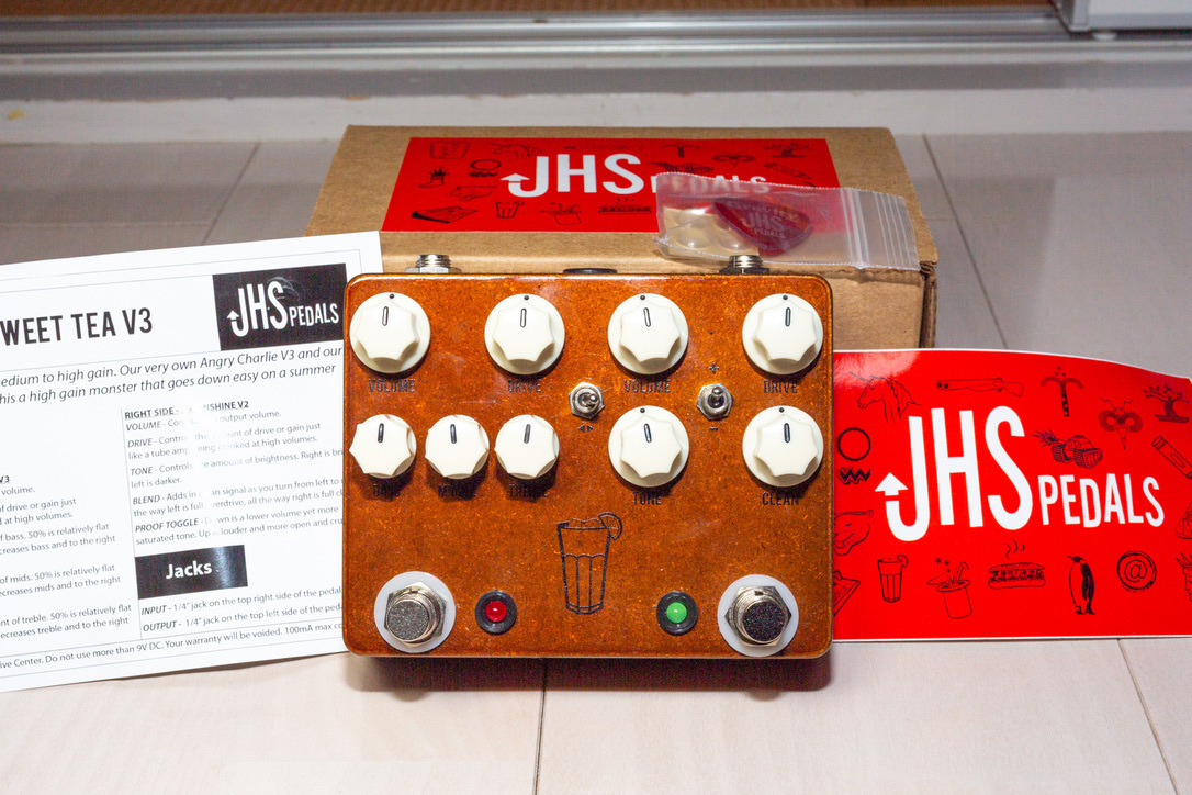 JHS Pedals Sweet Tea V3 エフェクター ジェイエイチエスペダルズ