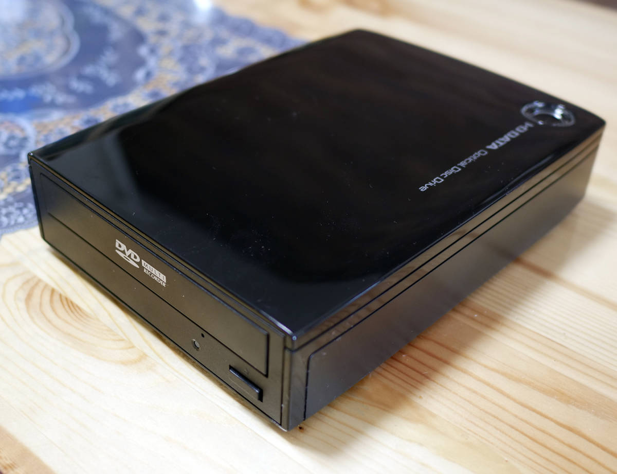 I-O DATA 外付けDVD/CD ドライブ DVR-UT24EZ USB3.0 DVD±R 24倍速