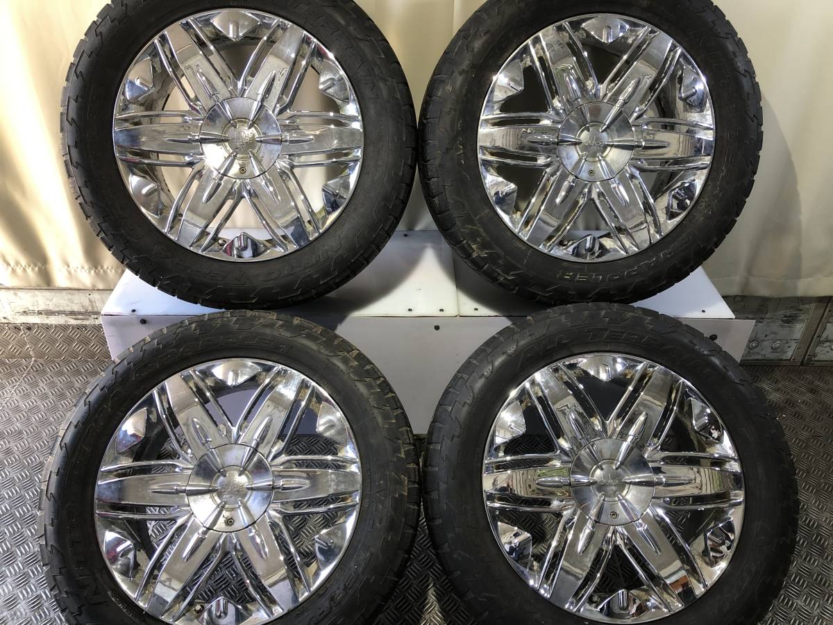 ドルチェ dolce DC6 20インチ 8.5J +18 PCD139.7 6H【275/55R20】NITTO タイヤ付4本セット！トヨタ ハイラックスサーフ などに_1