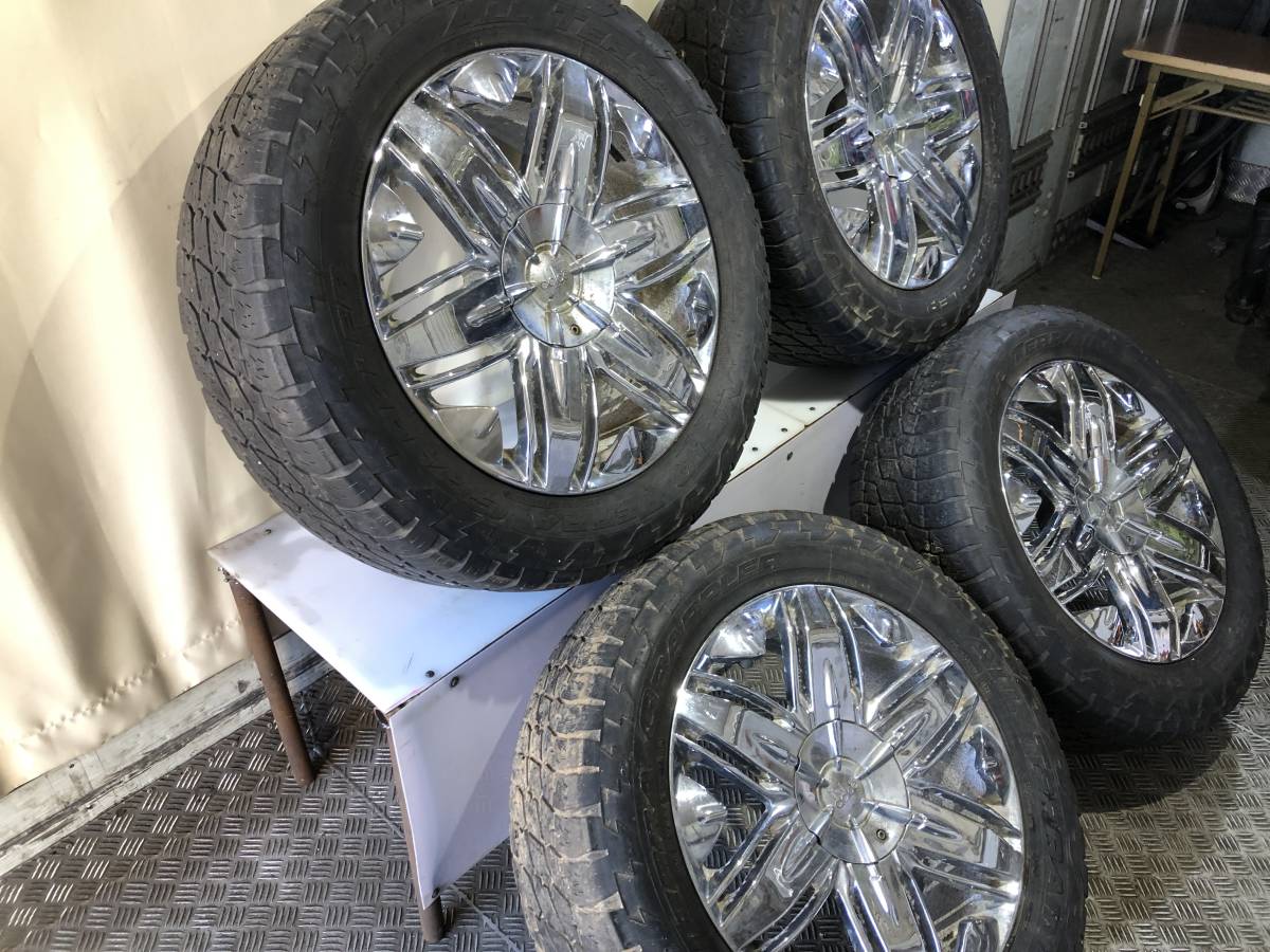 ドルチェ dolce DC6 20インチ 8.5J +18 PCD139.7 6H【275/55R20】NITTO タイヤ付4本セット！トヨタ ハイラックスサーフ などに_2