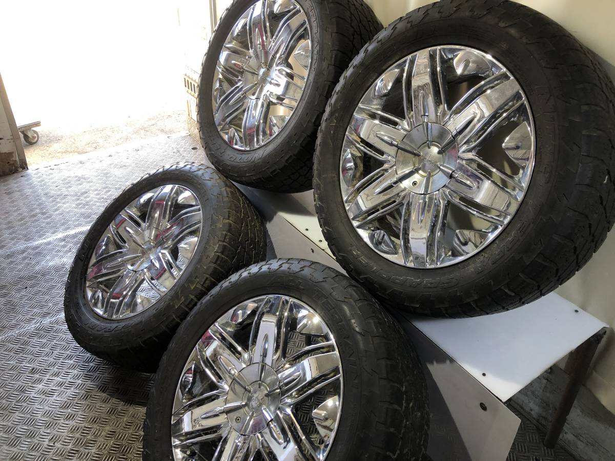 ドルチェ dolce DC6 20インチ 8.5J +18 PCD139.7 6H【275/55R20】NITTO タイヤ付4本セット！トヨタ ハイラックスサーフ などに_3