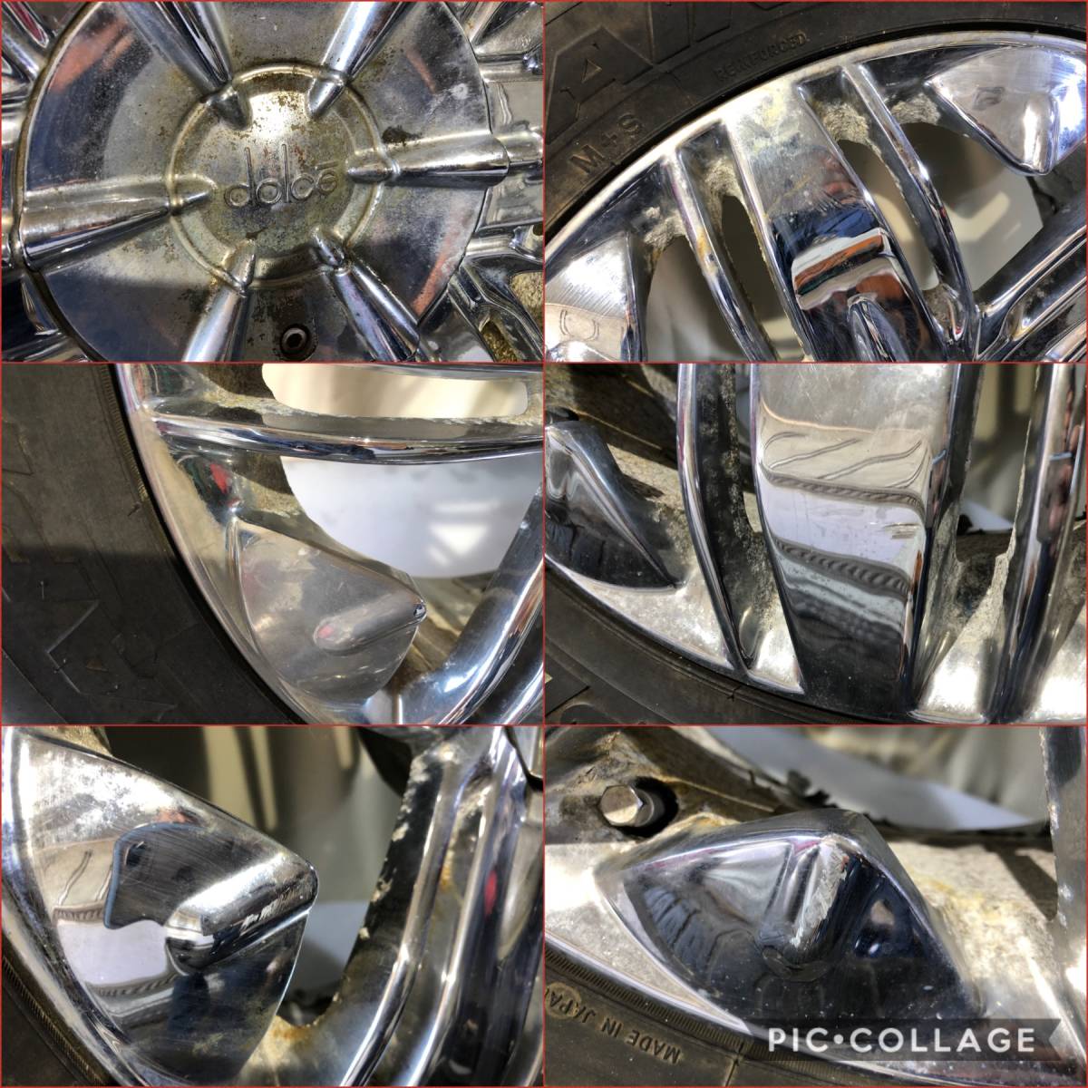 ドルチェ dolce DC6 20インチ 8.5J +18 PCD139.7 6H【275/55R20】NITTO タイヤ付4本セット！トヨタ ハイラックスサーフ などに_6