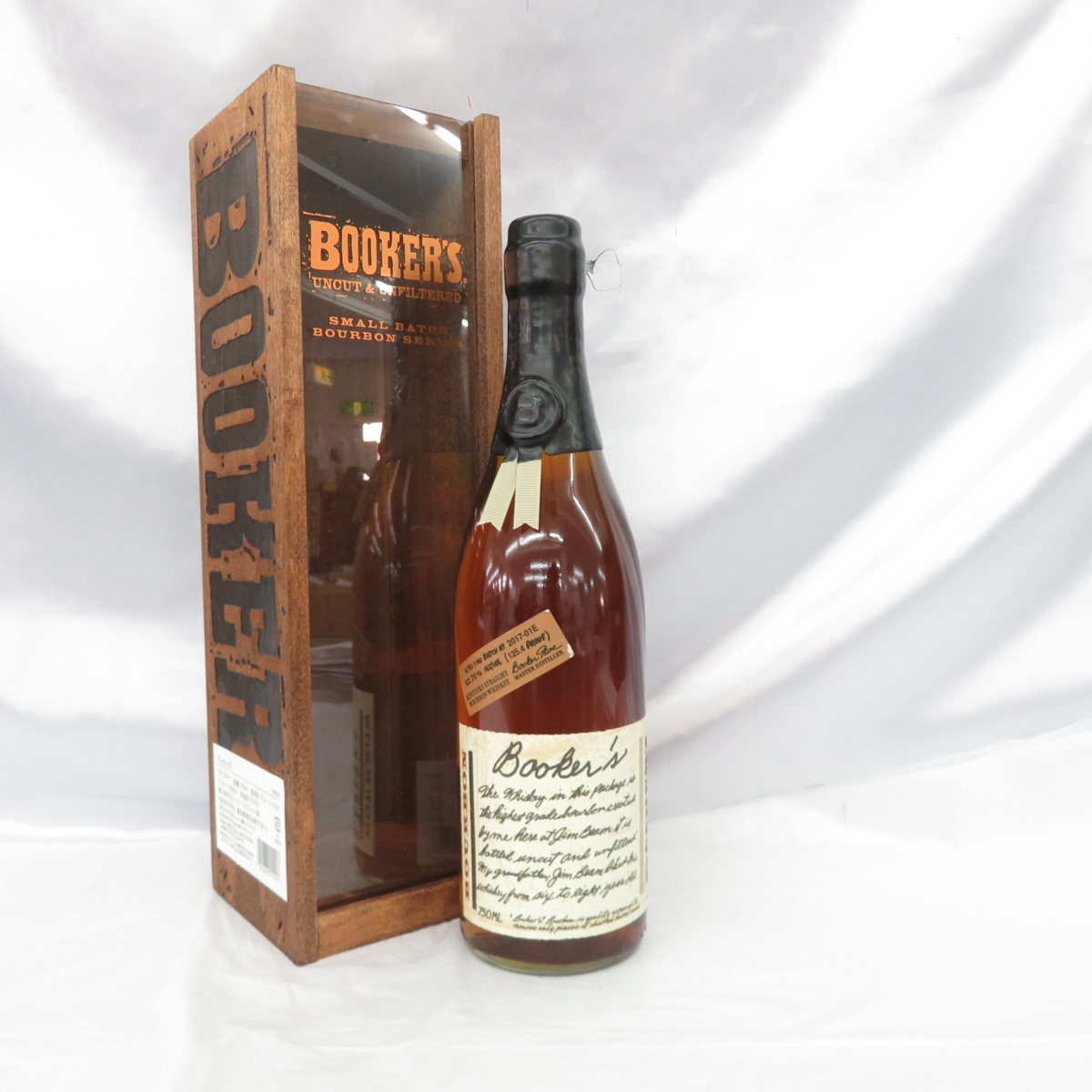未開栓】BOOKER'S ブッカーズ 6年1ヶ月 2017 ウイスキー 750ml 62% 箱