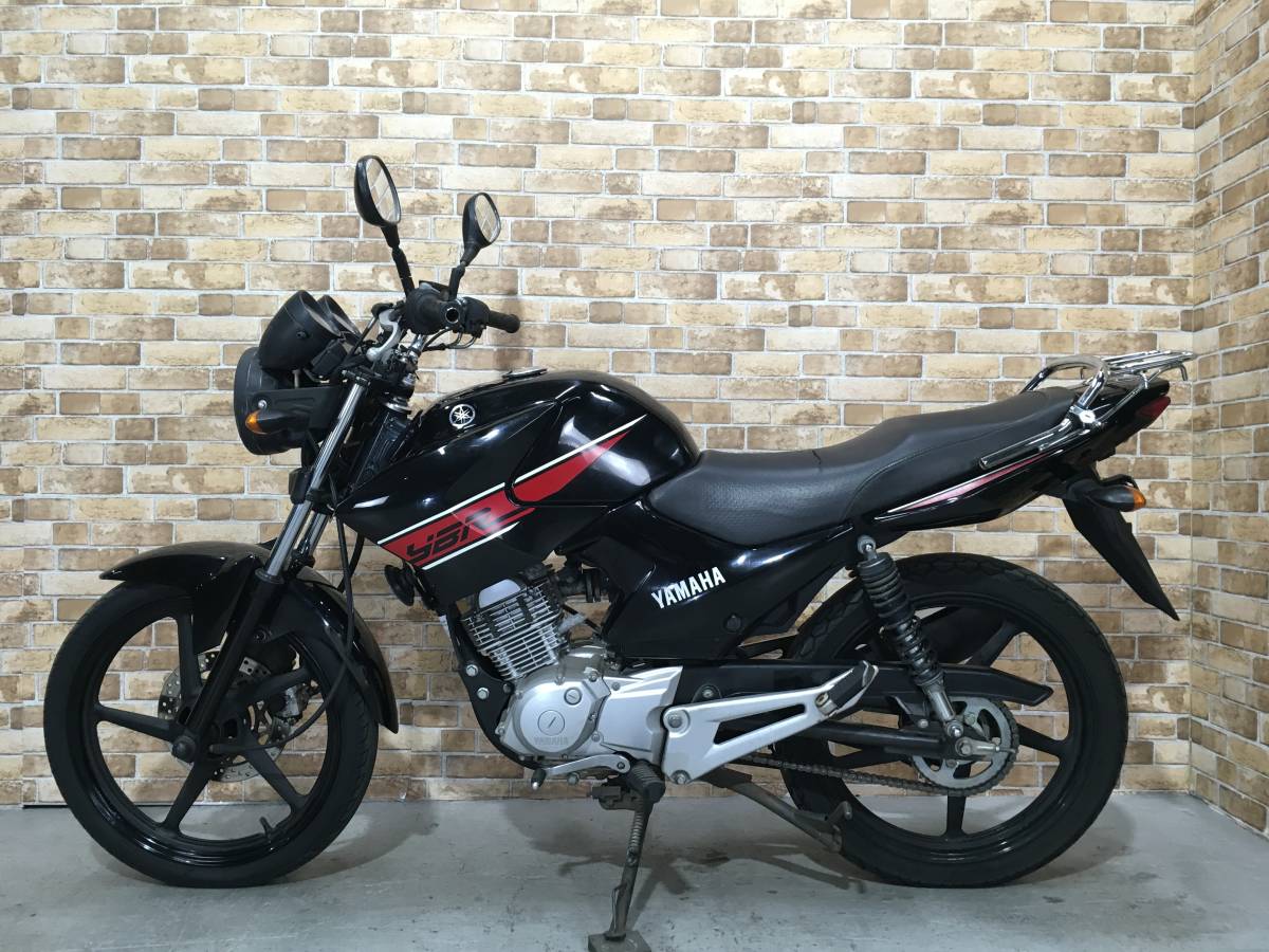 動画 ヤマハ YBR125 インジェクション リアキャリア 返品可 sy1562