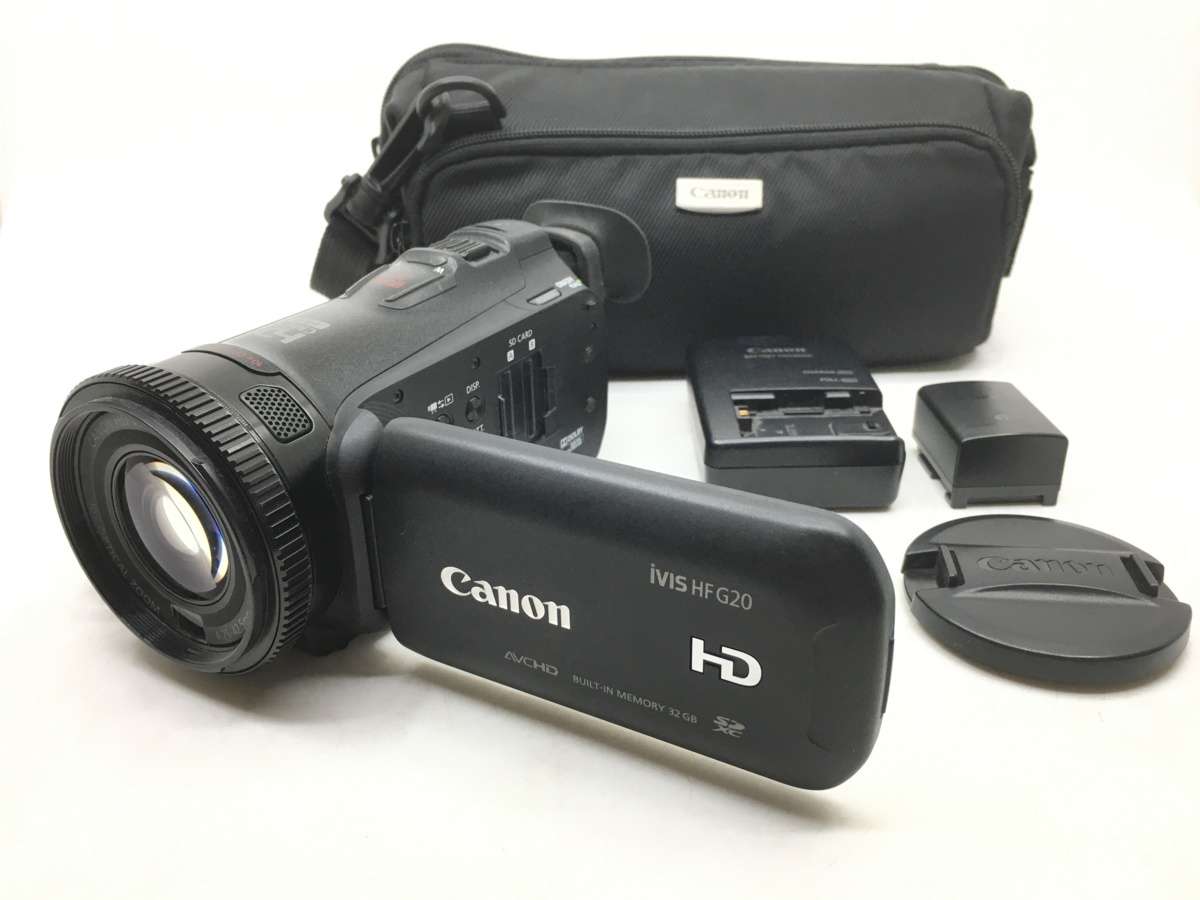 HF Canon G20 HD Camcorder VIXIA Video com with : Camera 10x Lens