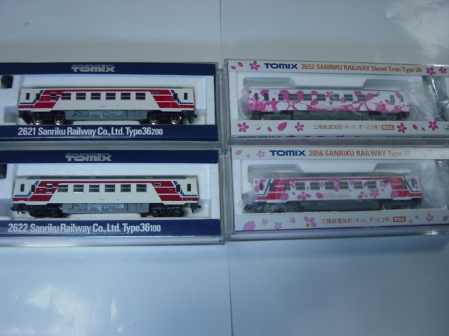 新作入荷，新作入荷，HOT トミックス2621-2＆2652-56 三陸鉄道36形+キットずっと号1，2号 M1 T3 税込 7776(私鉄車輌)｜売買されたオークション情報、yahooの商品情報をアーカイブ公開 - オークファン 私鉄車輌