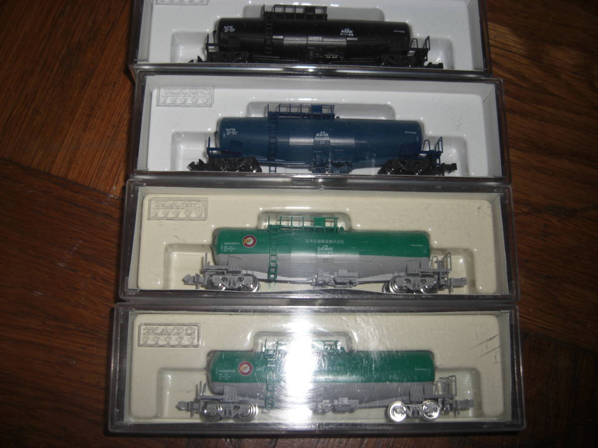 高品質，新品 KATO タキ430004両 8013ブルー 8013-1黒 8013-5日本石油輸送色X2 未走行(貨物列車)｜売買されたオークション情報、yahooの商品情報をアーカイブ公開 - オークファン 貨物列車