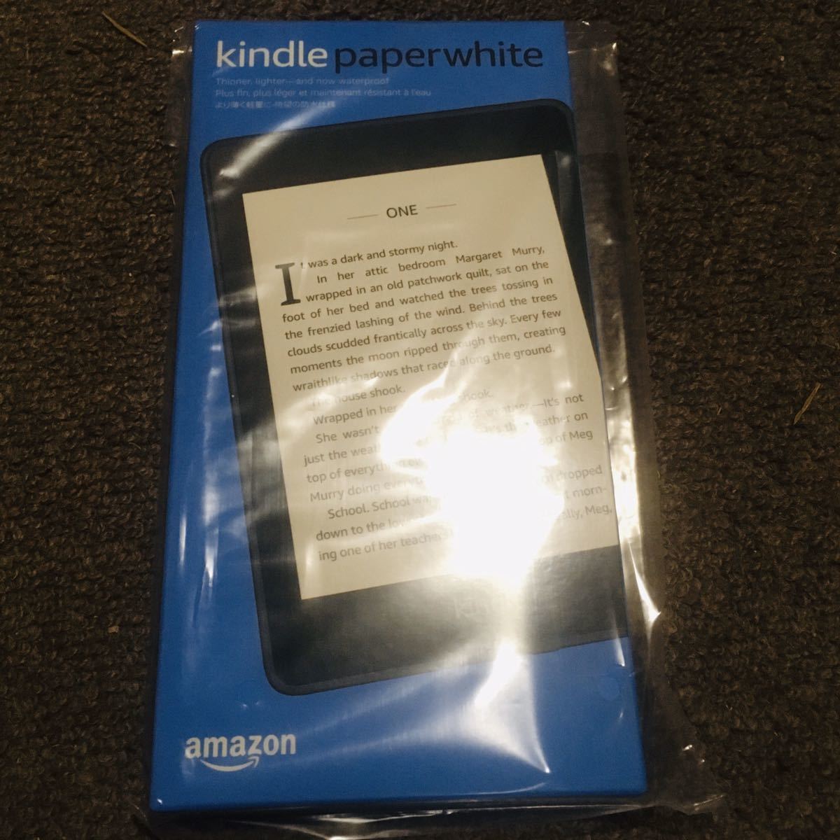 Kindle paperwhite 8GB 広告なし 未開封 AmazonKindlepaperwhite8GBです