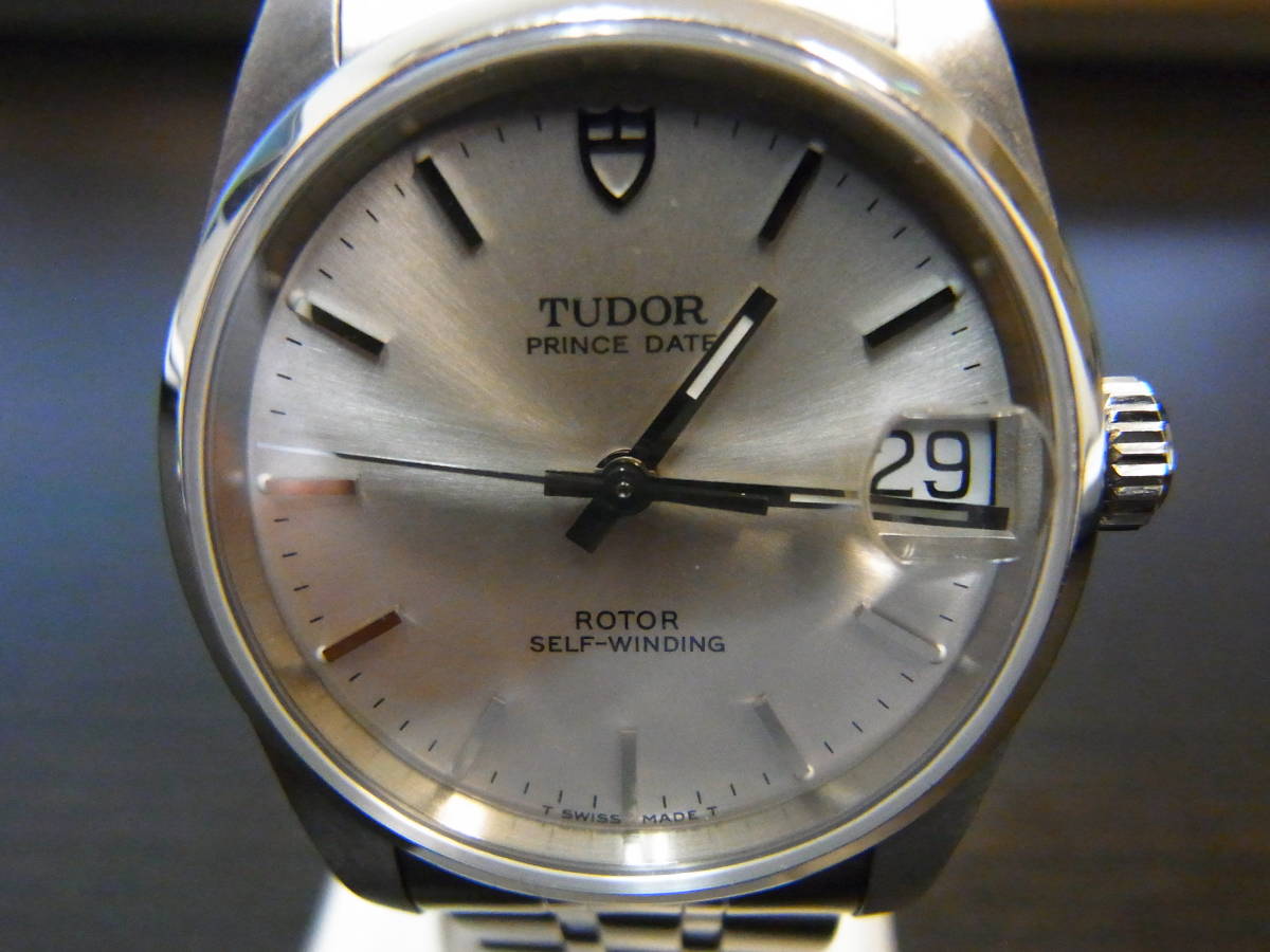 腕時計　チューダー　TUDOR　プリンスデート　72000　SS　USED　専用箱付