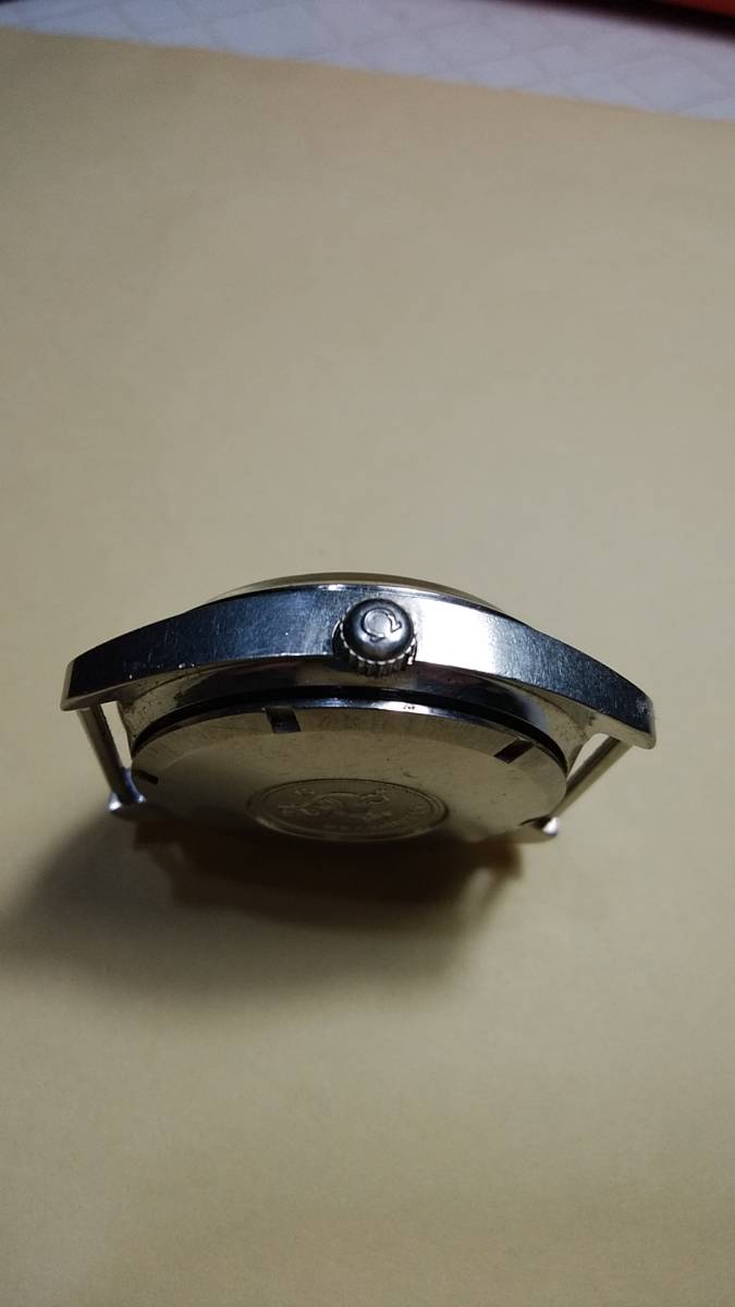 男性用 オメガ シーマスター ジャンク 自動巻 3針 日付曜日カレンダー プラ風防 本体のみ  OMEGA VINTAGE SEAMASTER 3針 自動巻き 腕時計 ジャンク OMEGA オメガ