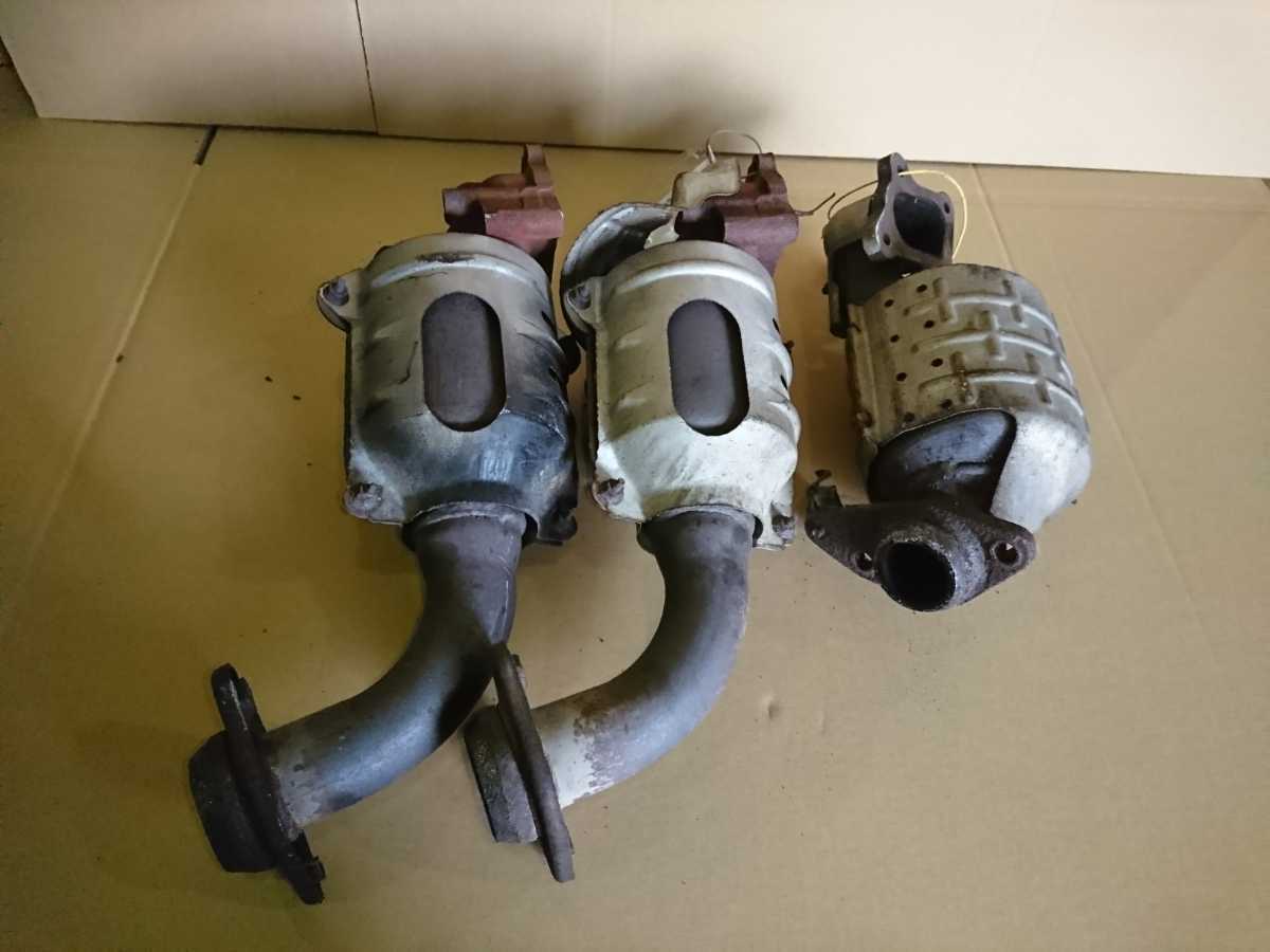 ワゴンR 触媒 MH21S K6A スズキ コンバーター エキマニ キャタライザー 即納2本セット 85G-C03 K6AT ターボ 330826☆LA-MH21S⁄ワゴンＲ RR純正触媒 純正 RR