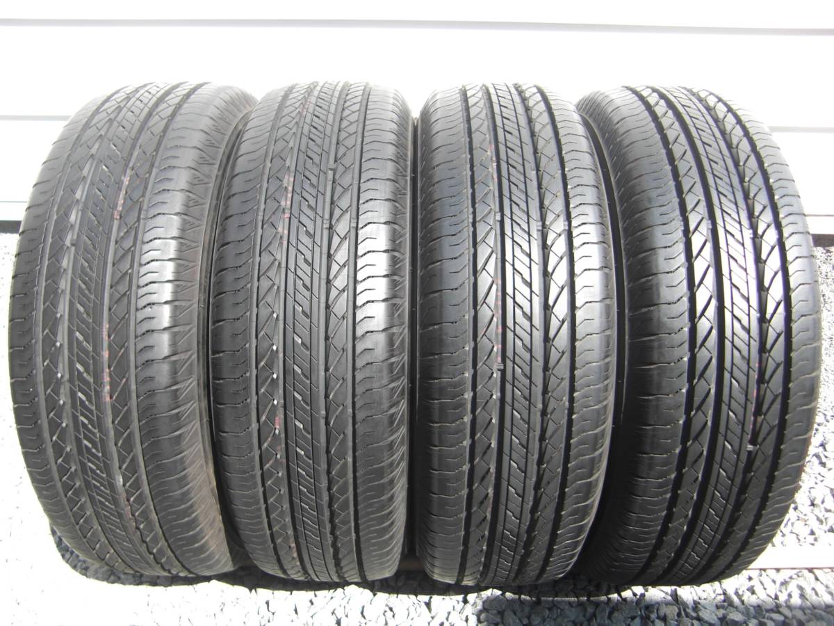 車 195/80R15夏タイヤ4本セットブリヂストンDUELER H/Lバリ山25年