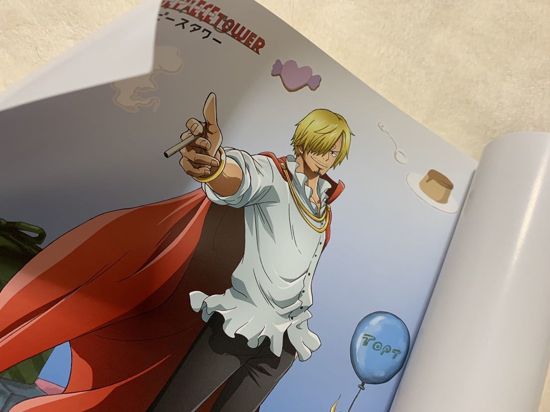 ワンピース 麦わらストア 東京ワンピースタワー 限定 デザインシート サンジ One Piece 売買されたオークション情報 Yahooの商品情報をアーカイブ公開 オークファン Aucfan Com