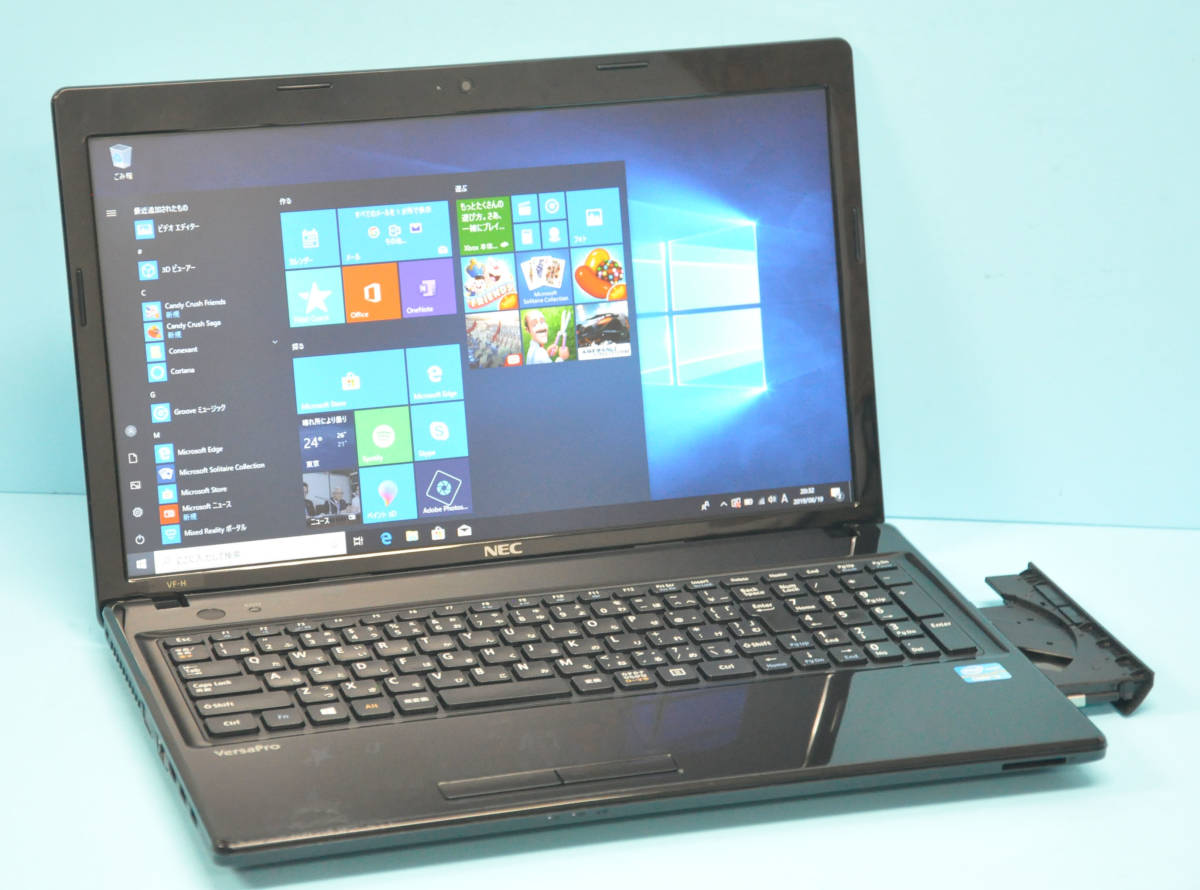 全国無料，安い】 ♪ 良品 NEC VJ19EF-H ♪ Celeron 1005M / メモリ 