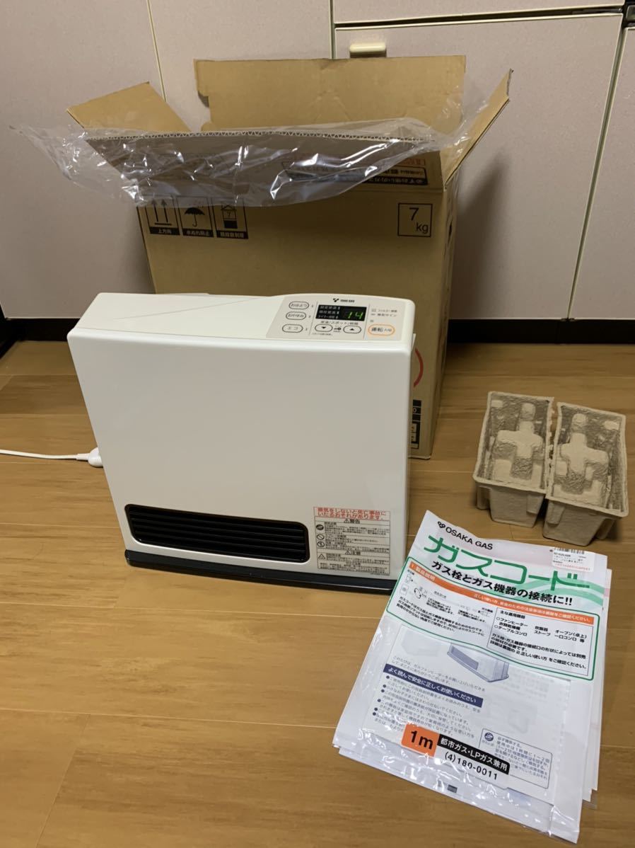 リンナイ 都市ガス 13A ガスファンヒーター RC-S2401E 17年製 木造7畳
