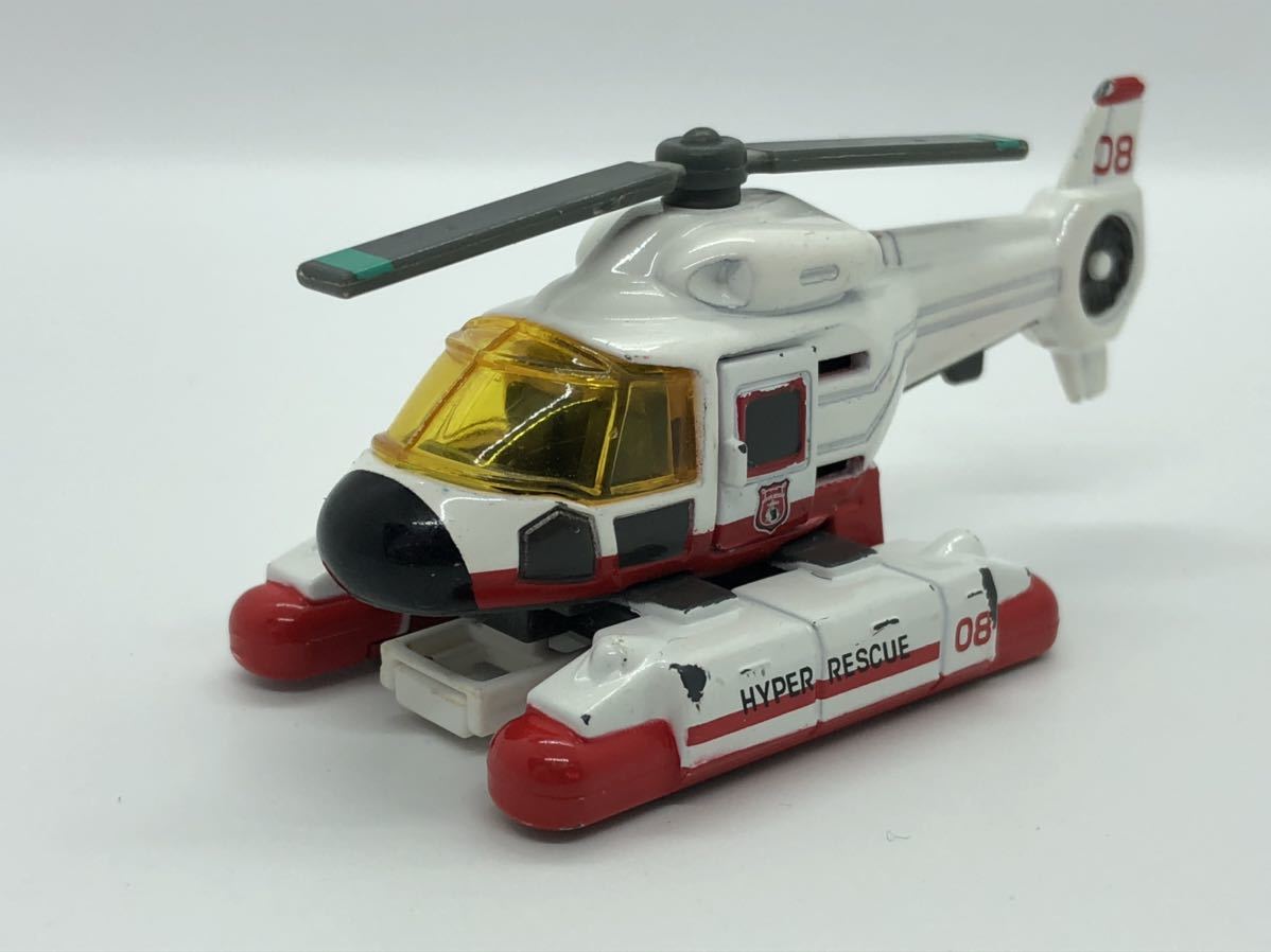 有 トミカ ハイパーレスキュー Hr08 機動救急ヘリ ヘリコプター ミニカー 乗用車 売買されたオークション情報 Yahooの商品情報をアーカイブ公開 オークファン Aucfan Com