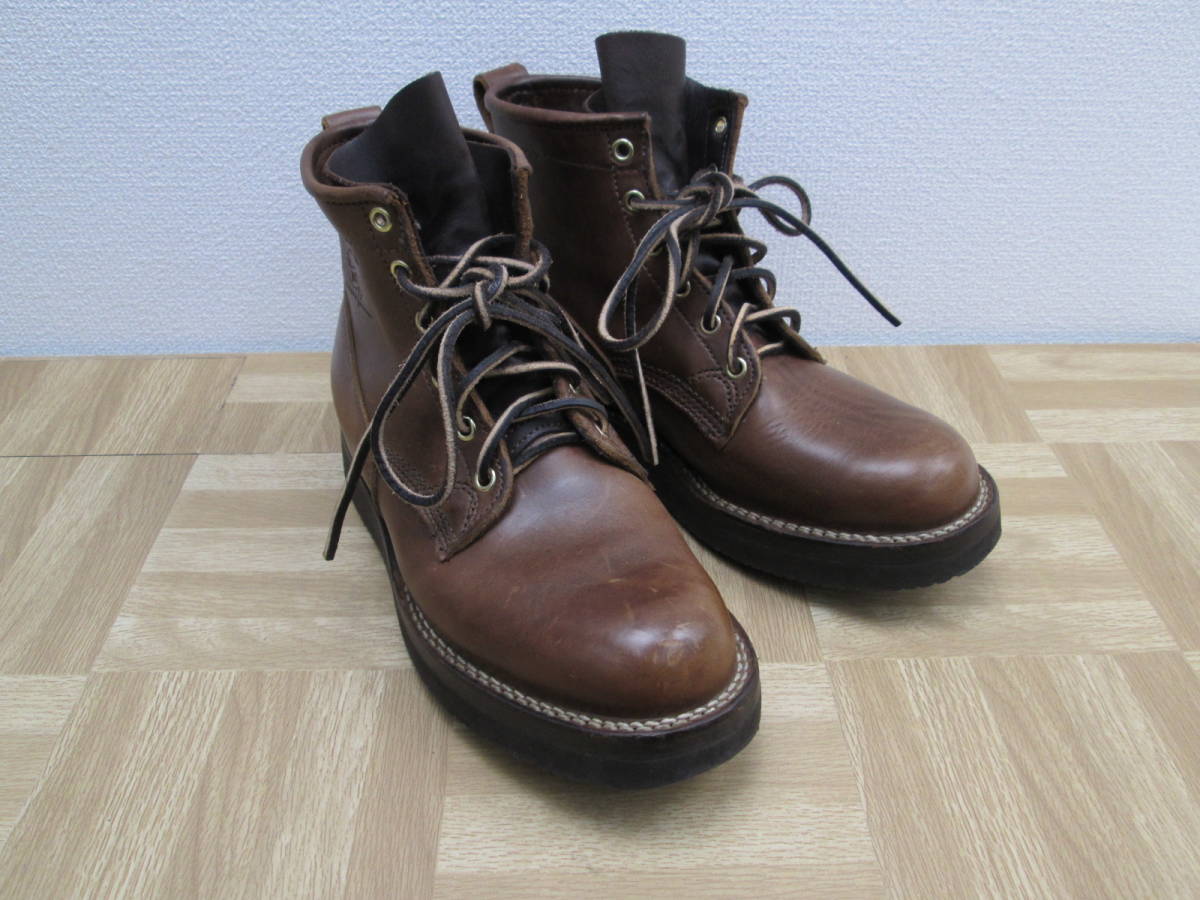 mo/364073/1911/ヴァイバーグ VIBERG レースアップブーツ/ブラウン 