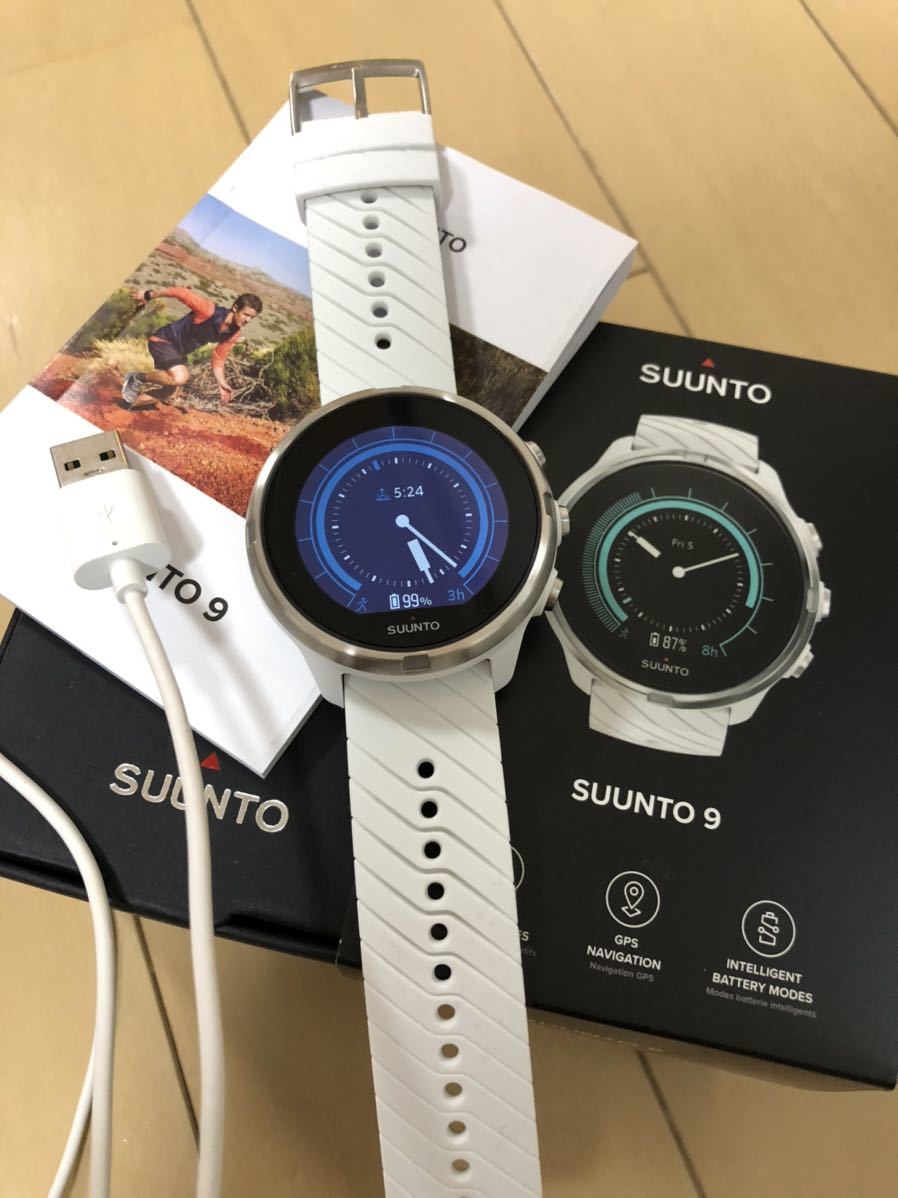 0 Suunto White GPS Baro | SUUNTO Watch - G1 with Sports battery