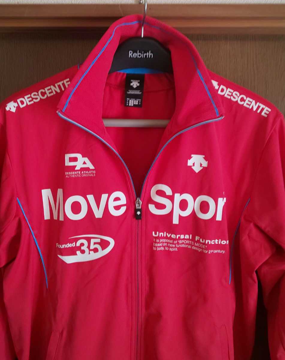 デサント DESCENTE Move ムーブスポーツ メンズ ジャージ Sport☆ 半袖 Sport Tシャツ MOVESPORT - MOVE ジャケット 紺 SUNSCREEN