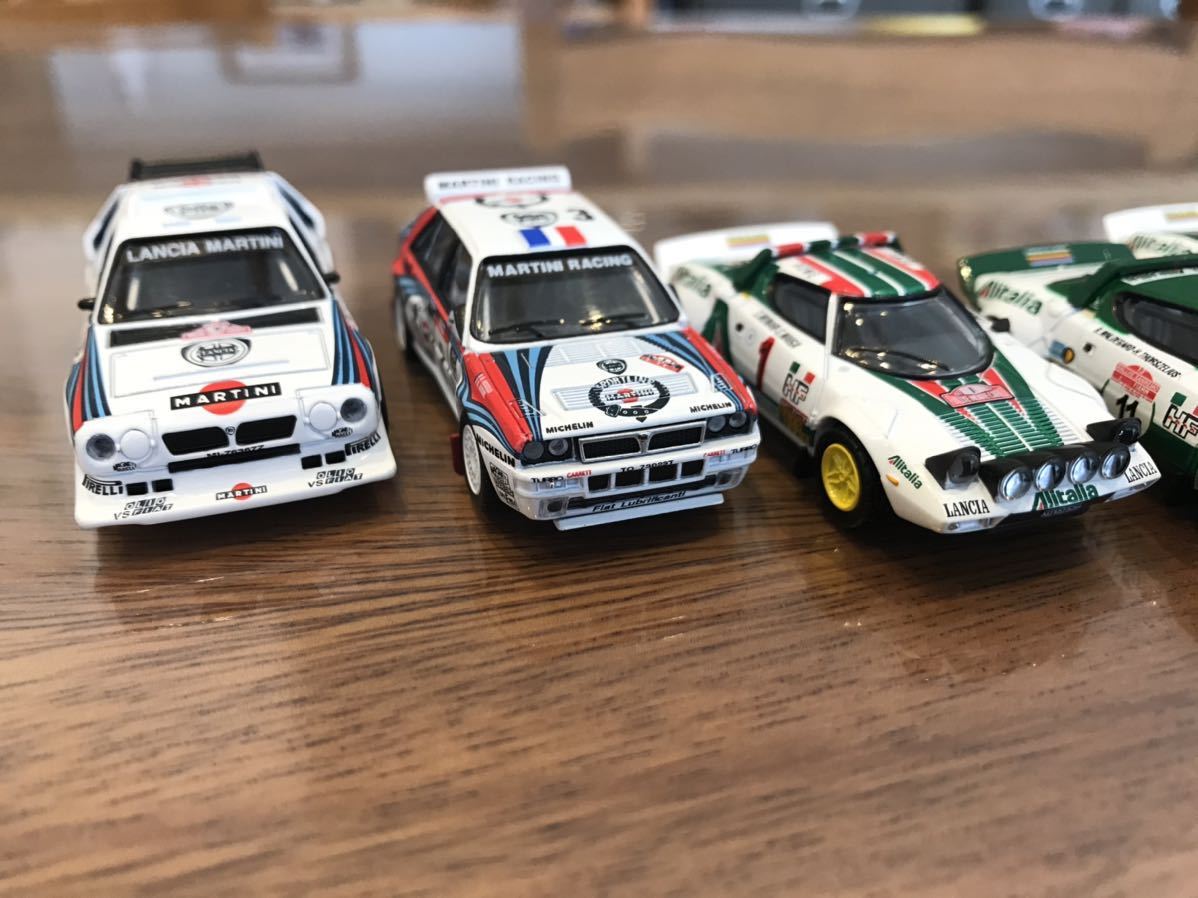 ランチアラリーカー 1⁄64 ランアストラトス1977を始め欧州で活躍6