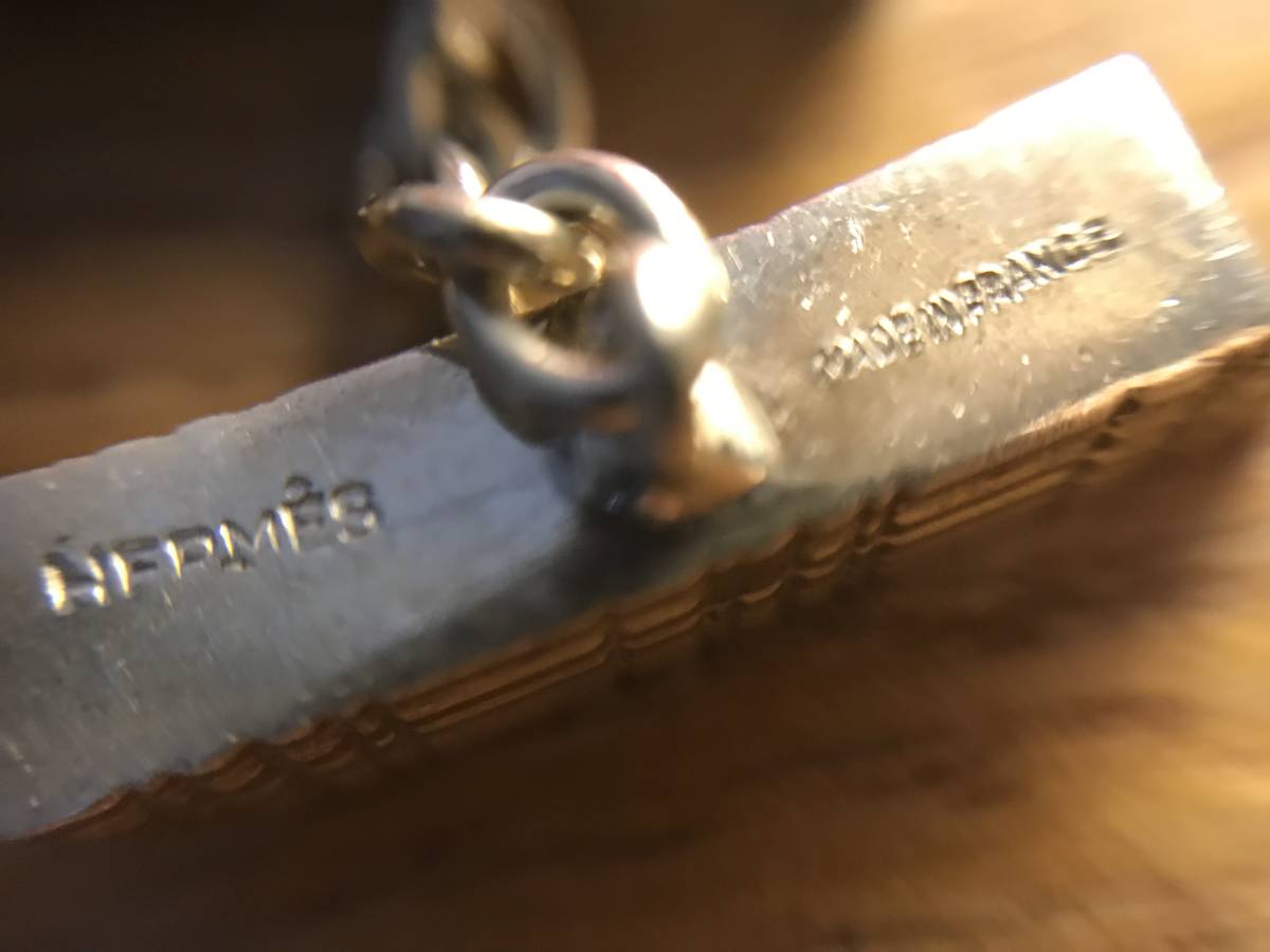 エルメス （ HERMES ） カフス 注意 片方のみ （ 銀製 スターリング