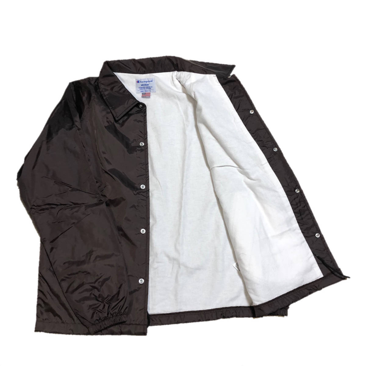 チャンピオン コーチジャケット Champion 極美品 マット ブラック 直営
