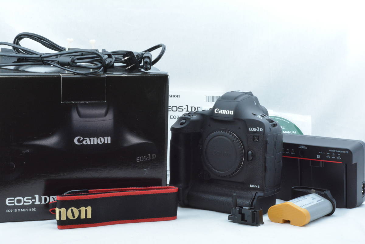 EOS-1D Mark ボディ II X シャッター回数 γH3224-2Q3 CANON IV 約71850 
