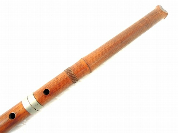 【美品】尺八 虚竹 都山流 山本邦山監製 10号 1円～【おたからや】N-1918/木製尺八 銘[虚竹] 山本邦山 監製 都山流
